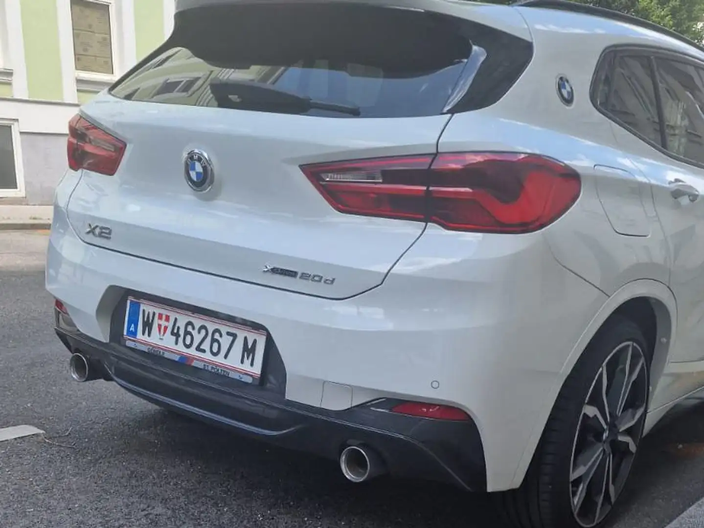 BMW X2 X2 xDrive20d Aut. Weiß - 2