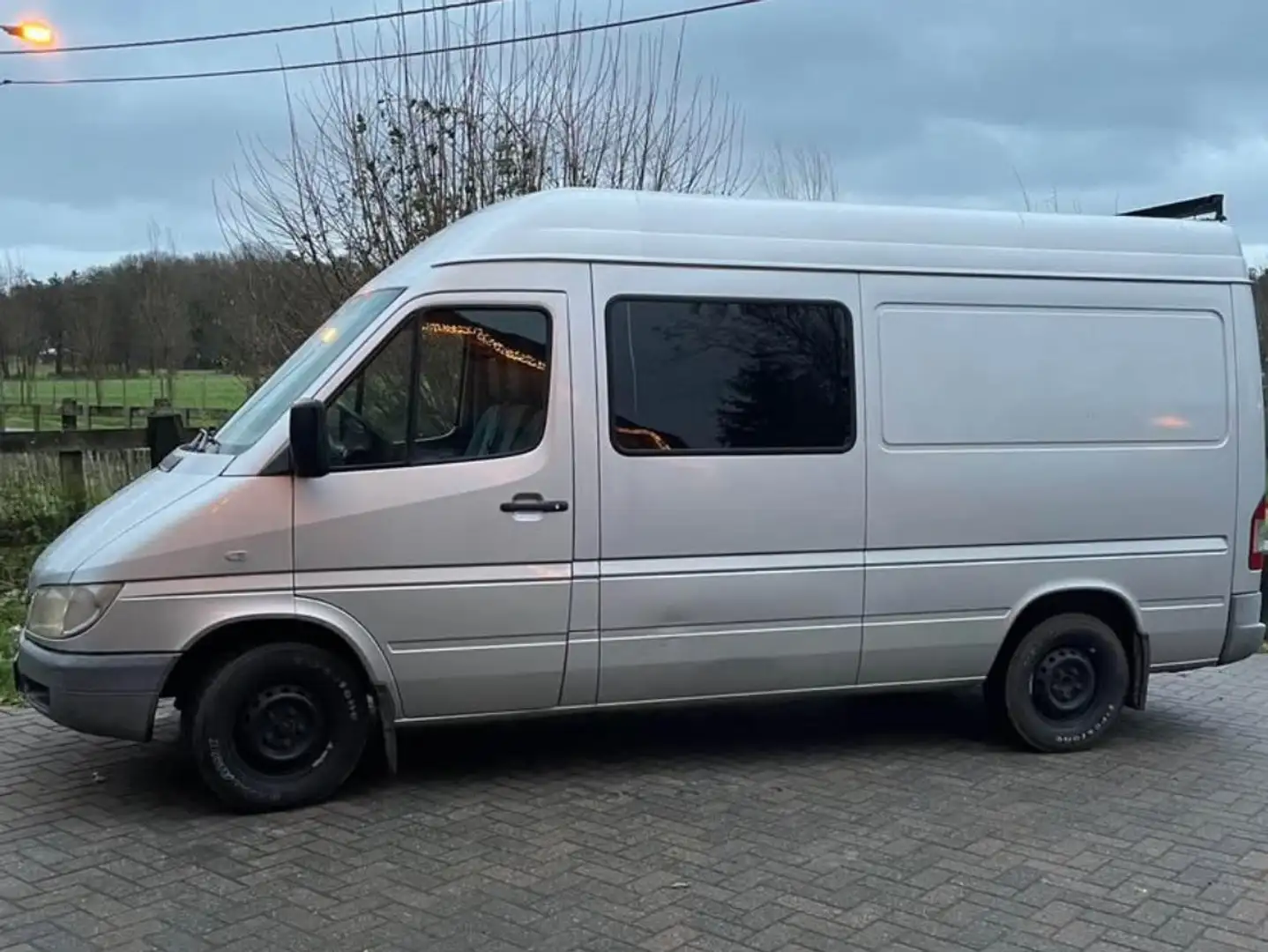 Mercedes-Benz Sprinter 213 CDI Sprinter 902.662 Argent - 1