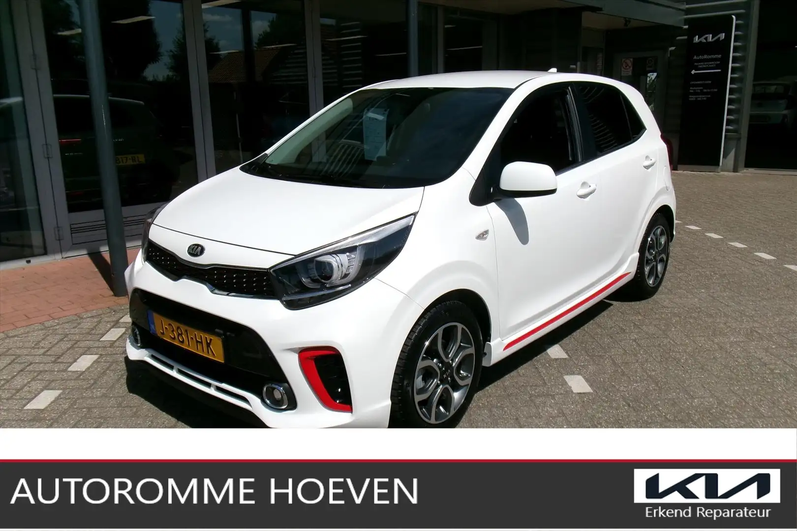 Kia Picanto 1.0 MPi GT-Line Edition Luxe 25.000km Org. Ned. Le Wit - 1