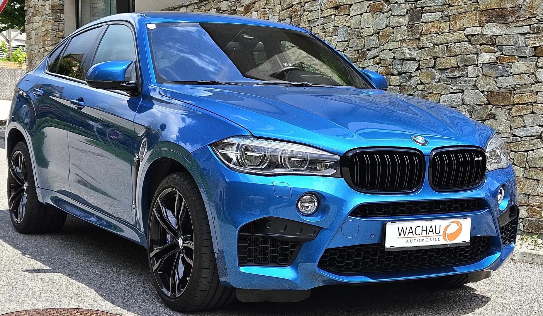 BMW X6 M Aut. (F86)*B&O*GLASDACH*STH*TV*CAPRISTO* Blau - 1