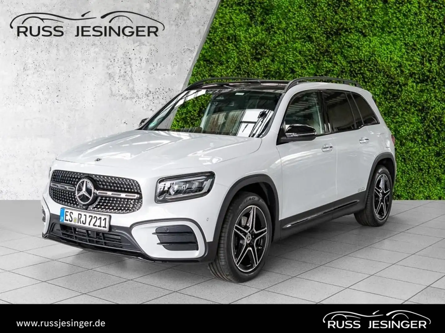 Mercedes-Benz GLB 200 d AMG Line *LED*Pano*AHK*Night*Cam*KeyGo Weiß - 1
