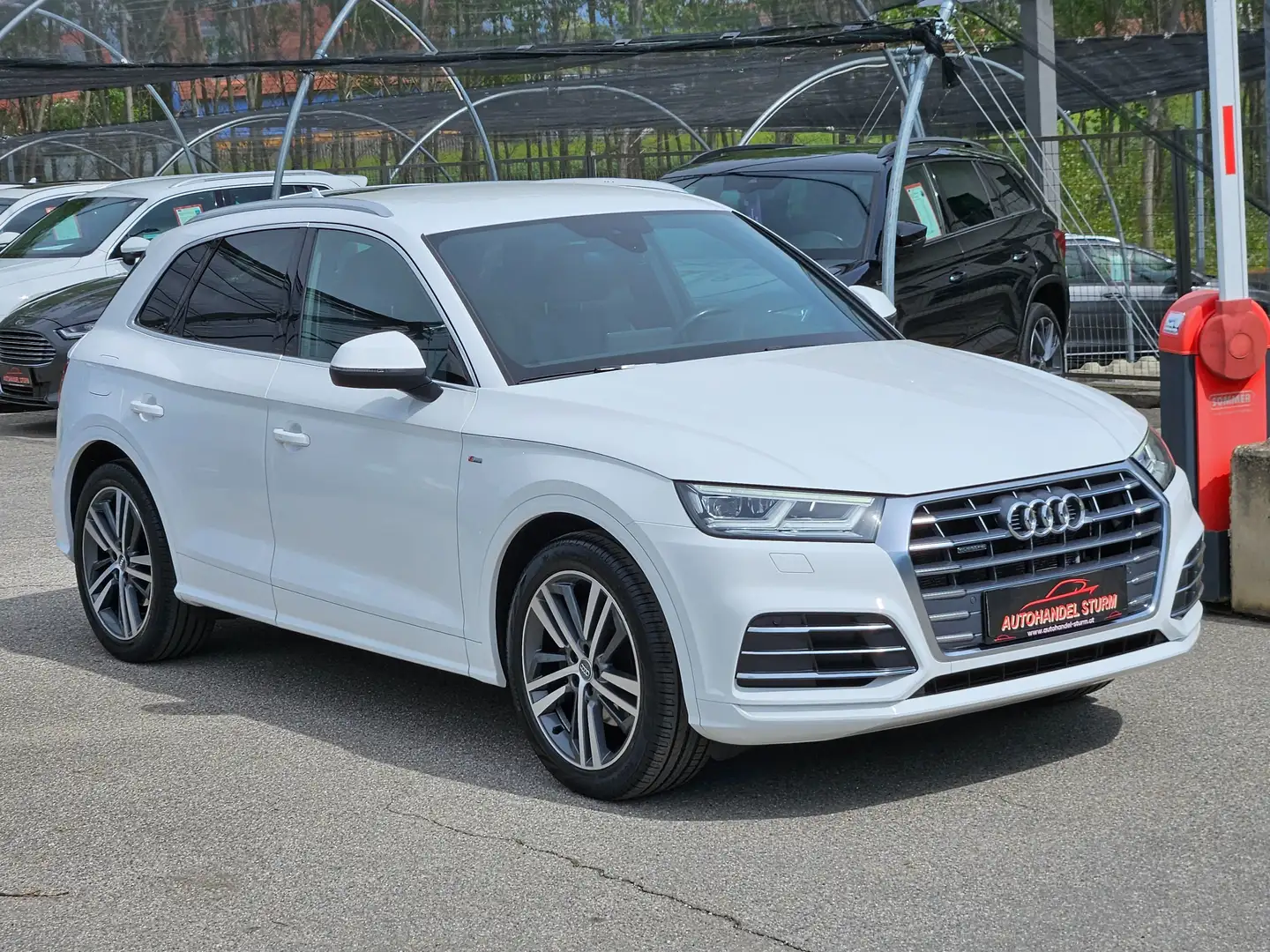 Audi Q5 2,0 TDI quattro sport S-line S-tronic *Luft*LED* Білий - 2