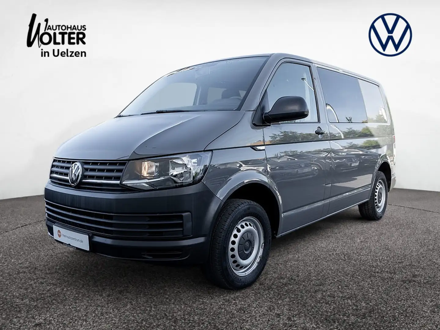 Volkswagen T6 Kasten 2.0 TDI EcoProfi AHK 4-SITZER SHZ B Grau - 1