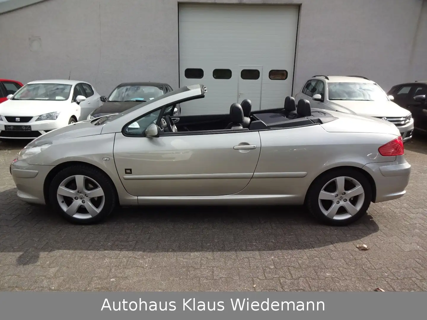 Peugeot 307 CC  140 Aut. "JBL" - 3.Hd./orig. 42 TKM Silber - 2