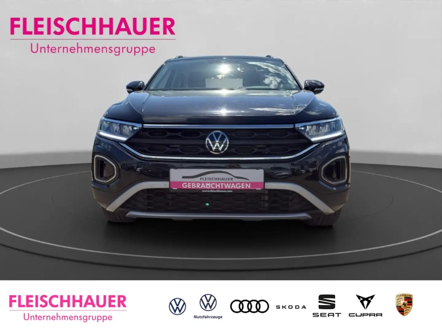 Volkswagen T-Roc TSI DSG VC SHZ LED Apple CarPlay Android Auto 2-Zo Noir - 2
