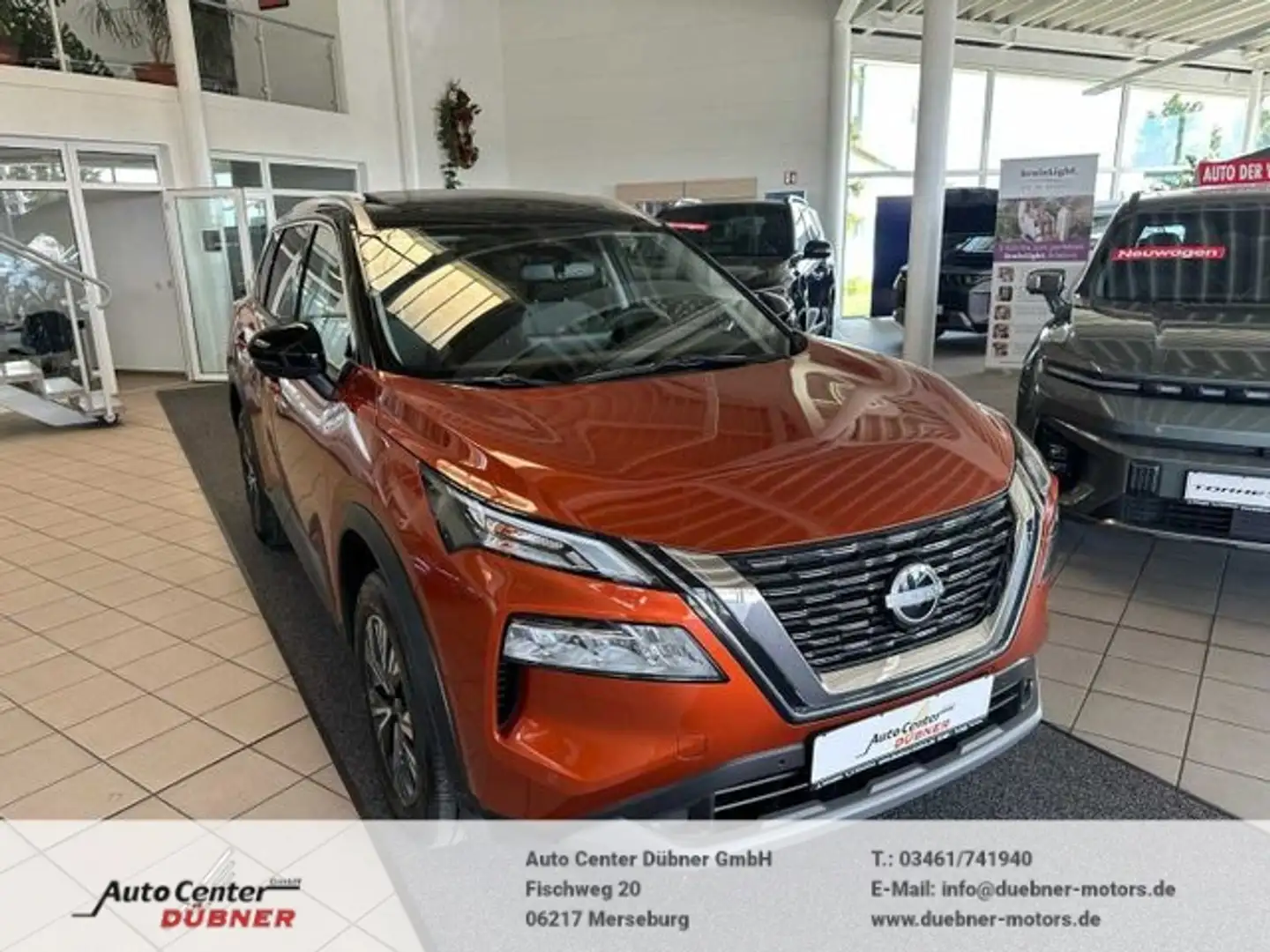Nissan X-Trail 1.5 VC-T Mild-Hybrid Xtronic N-Connecta Naranja - 1