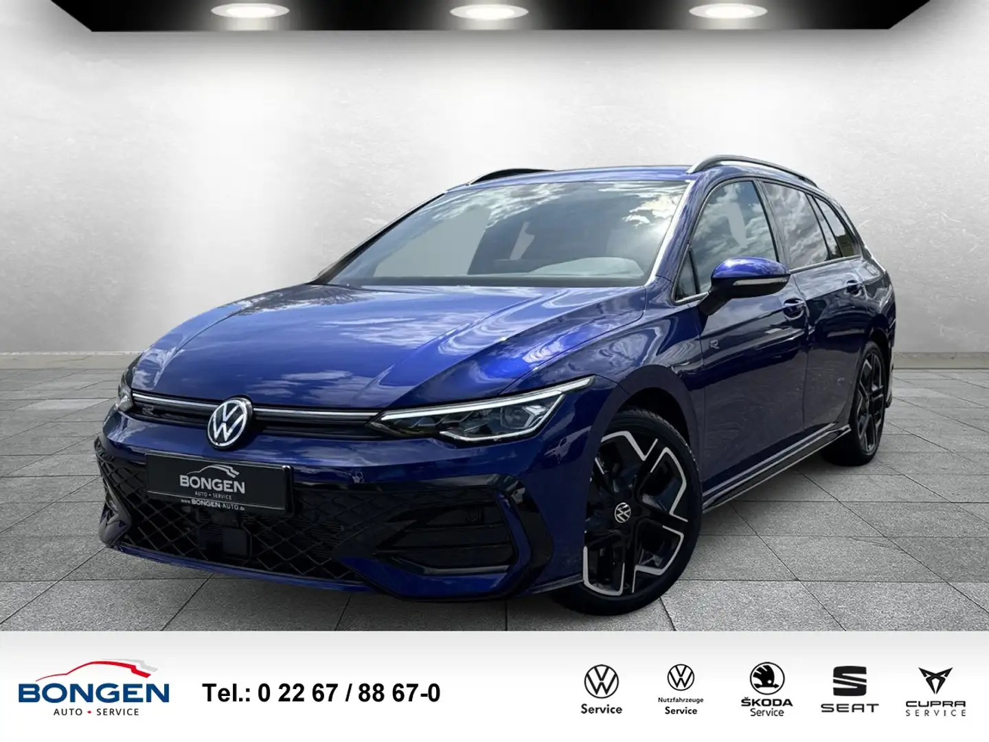Volkswagen Golf VIII Var. 1.5 eTSI R-Line DSG Apple Car Play Blauw - 1