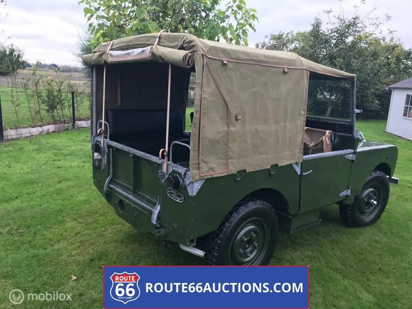 Land Rover Series 1 Cabriolet 1952 | Route 66 auctions Groen - 2