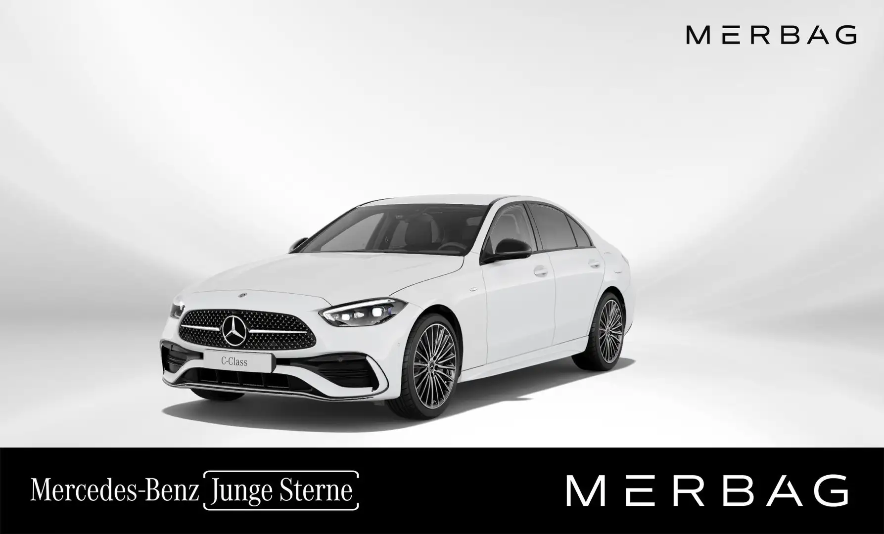 Mercedes-Benz C 300 e 4MATIC mit EQ Hybrid Technologie  Österrei Weiß - 1