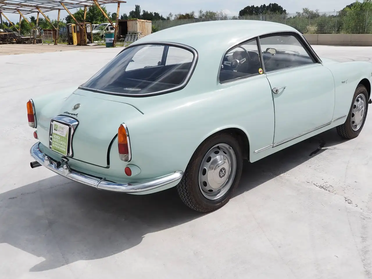 Alfa Romeo Giulietta SPRINT 1963 CELESTE ACQUA DI FONTE, foto 5