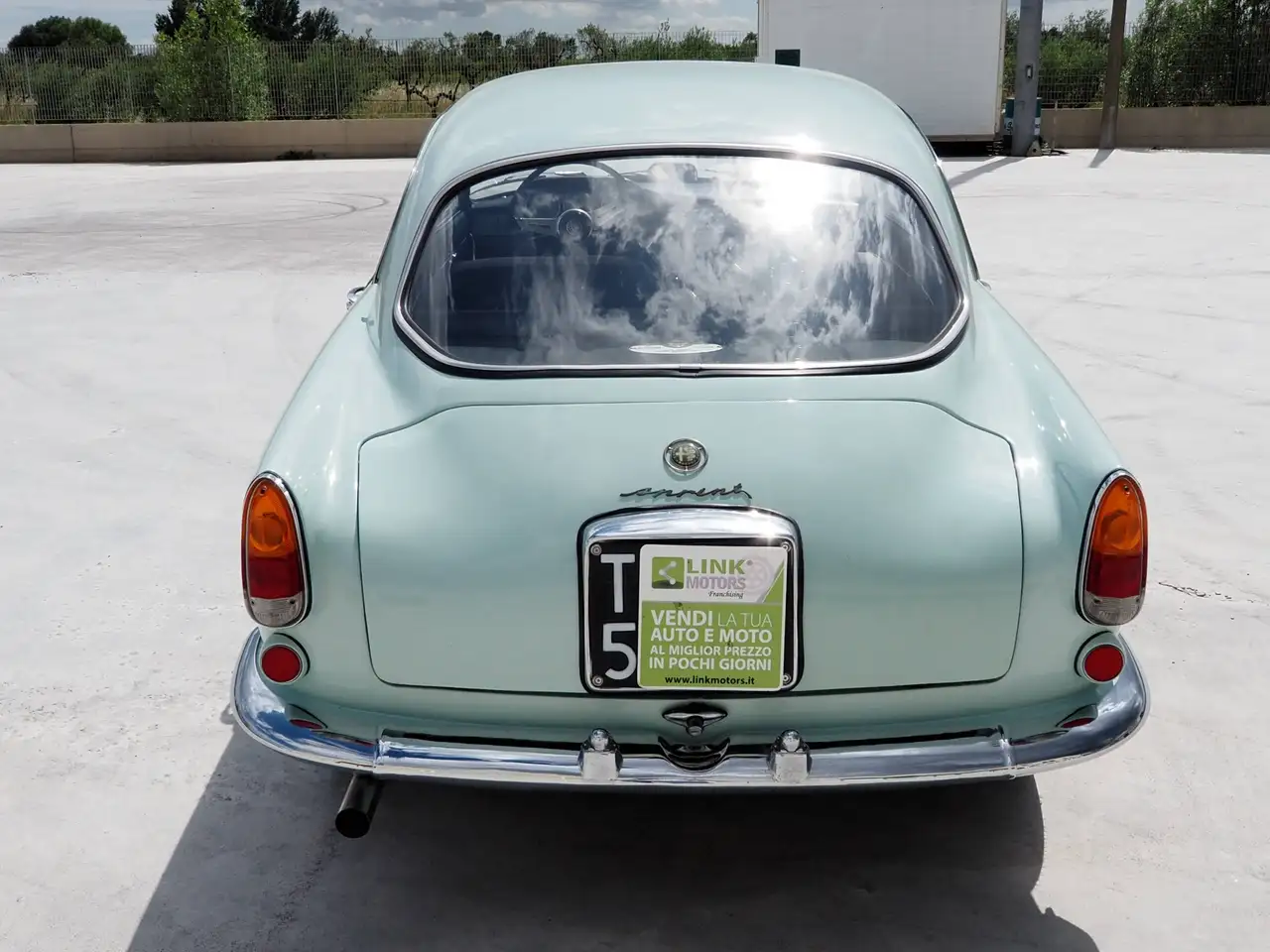 Alfa Romeo Giulietta SPRINT 1963 CELESTE ACQUA DI FONTE, foto 6