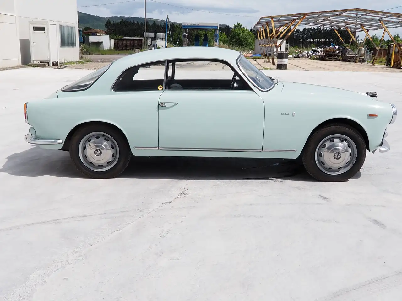 Alfa Romeo Giulietta SPRINT 1963 CELESTE ACQUA DI FONTE, foto 4
