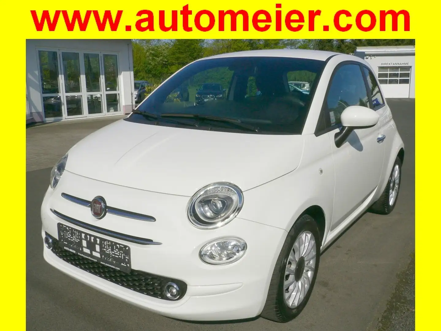 Fiat 500 1.0 GSE N3 Hybrid Lounge mit Einparkhilfe Bianco - 1