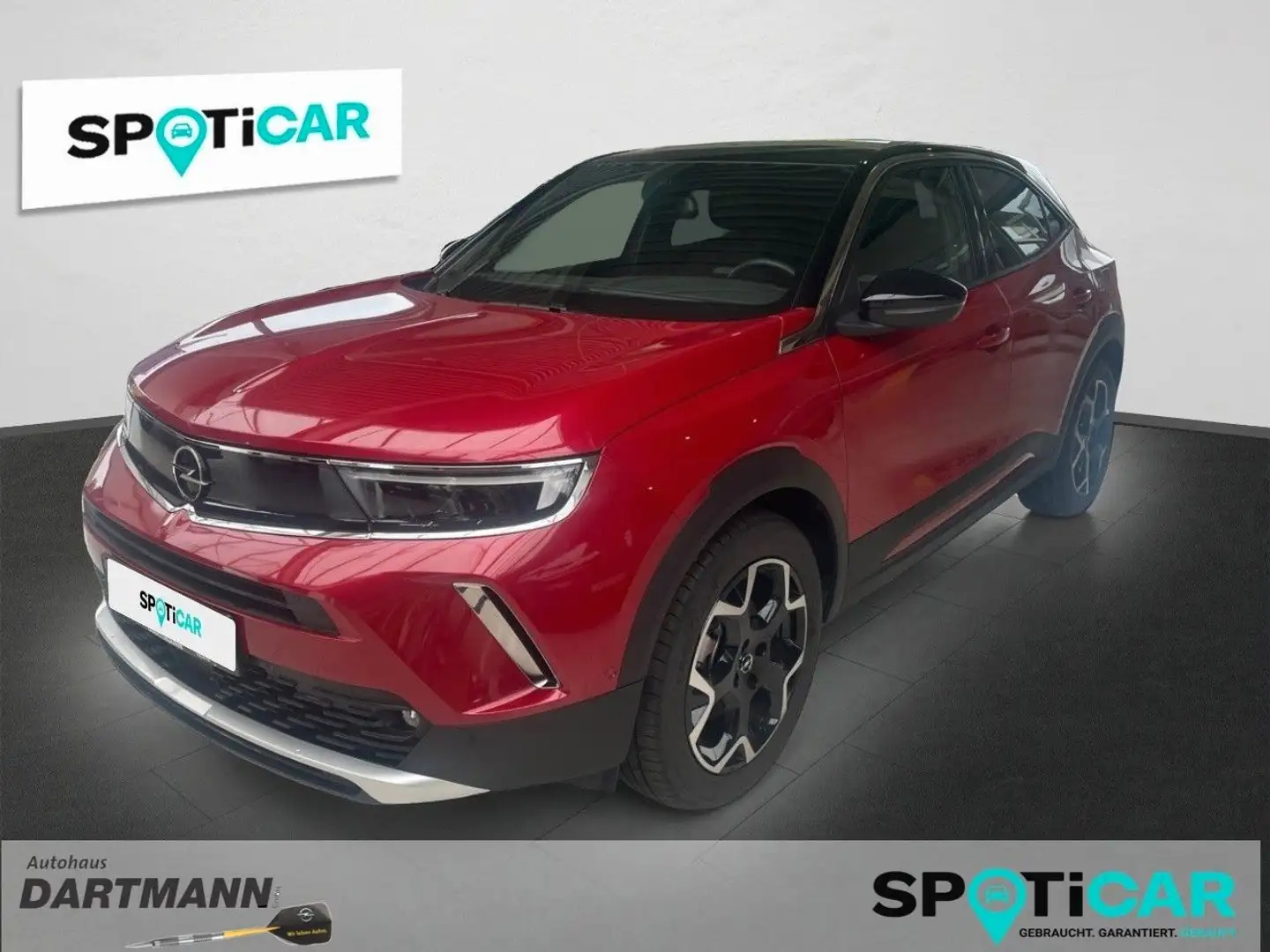 Opel Mokka-E Ultimate Navi,RFK,Alcantara,SHZ,LHZ,WR.. Červená - 1