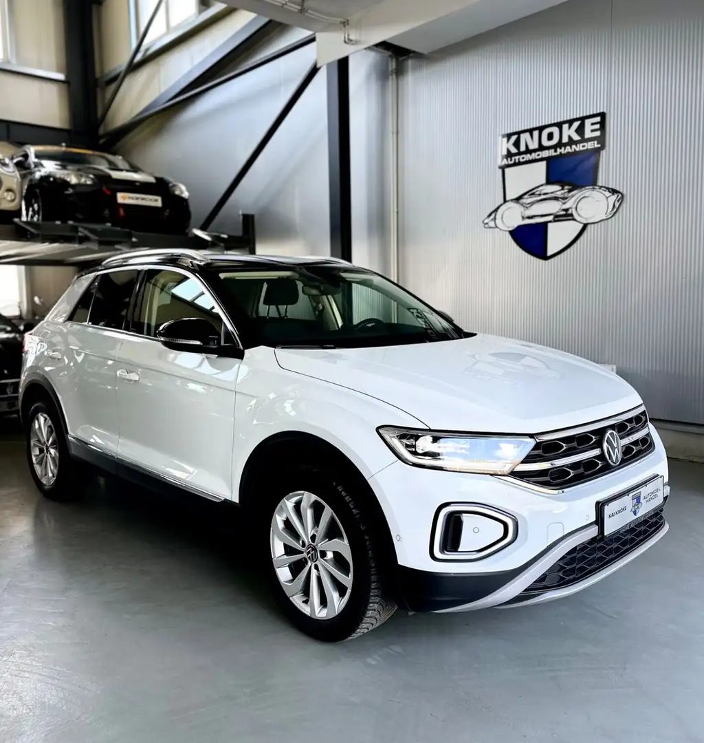 Volkswagen T-Roc Style GARANTIE/ACC/LANE/DIGITAL COC./LED Weiß - 1