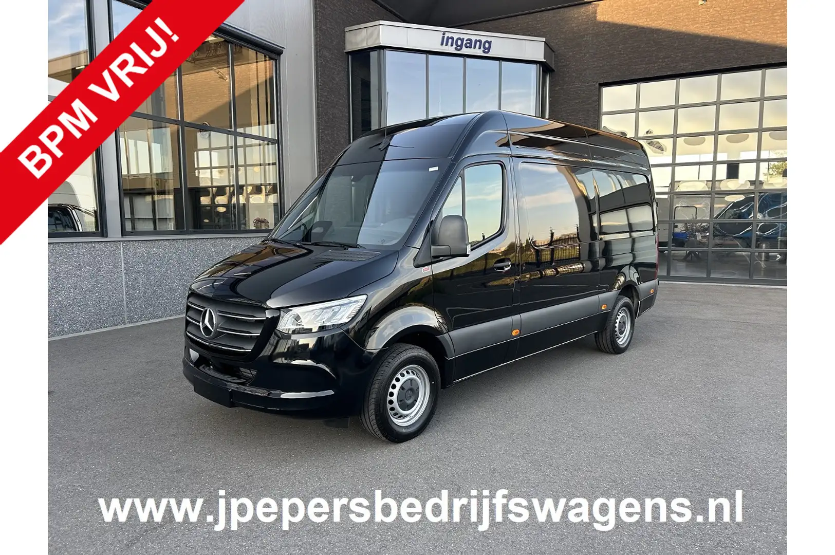 Mercedes-Benz Sprinter 317 CDI L2 H2 Pro 3500KG Trekhaak / LED / Betimmer Zwart - 1
