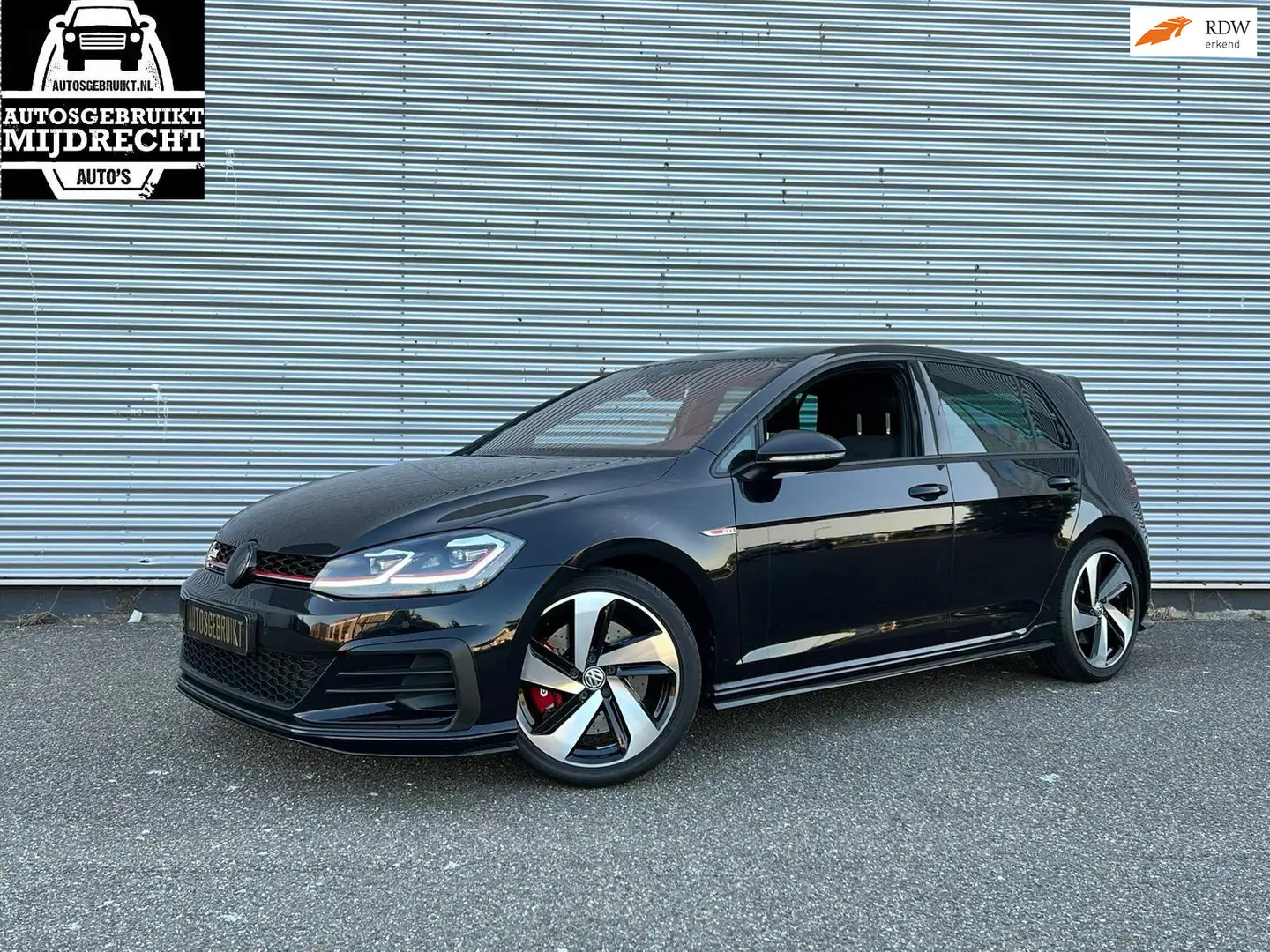 Volkswagen Golf GTI 2.0 TSI TCR / Huricane-System / virtual / dealer o Zwart - 1