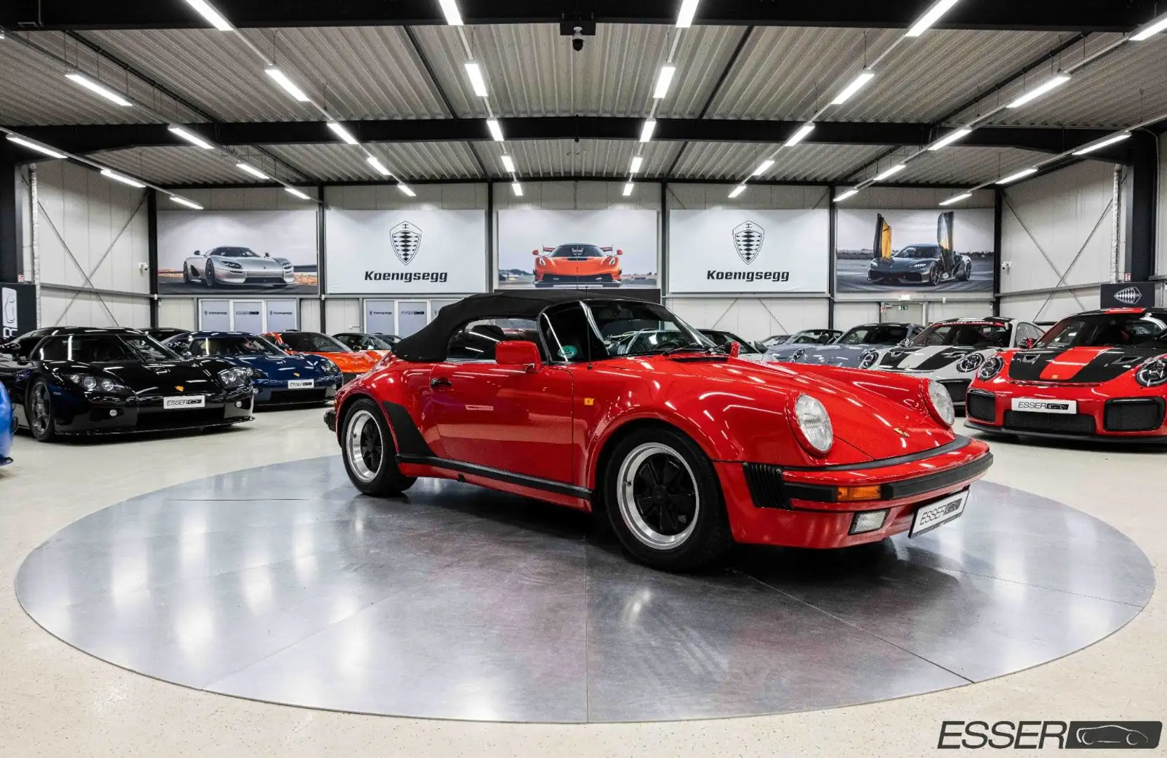 Porsche 930 911 Speedster G-Modell Červená - 2