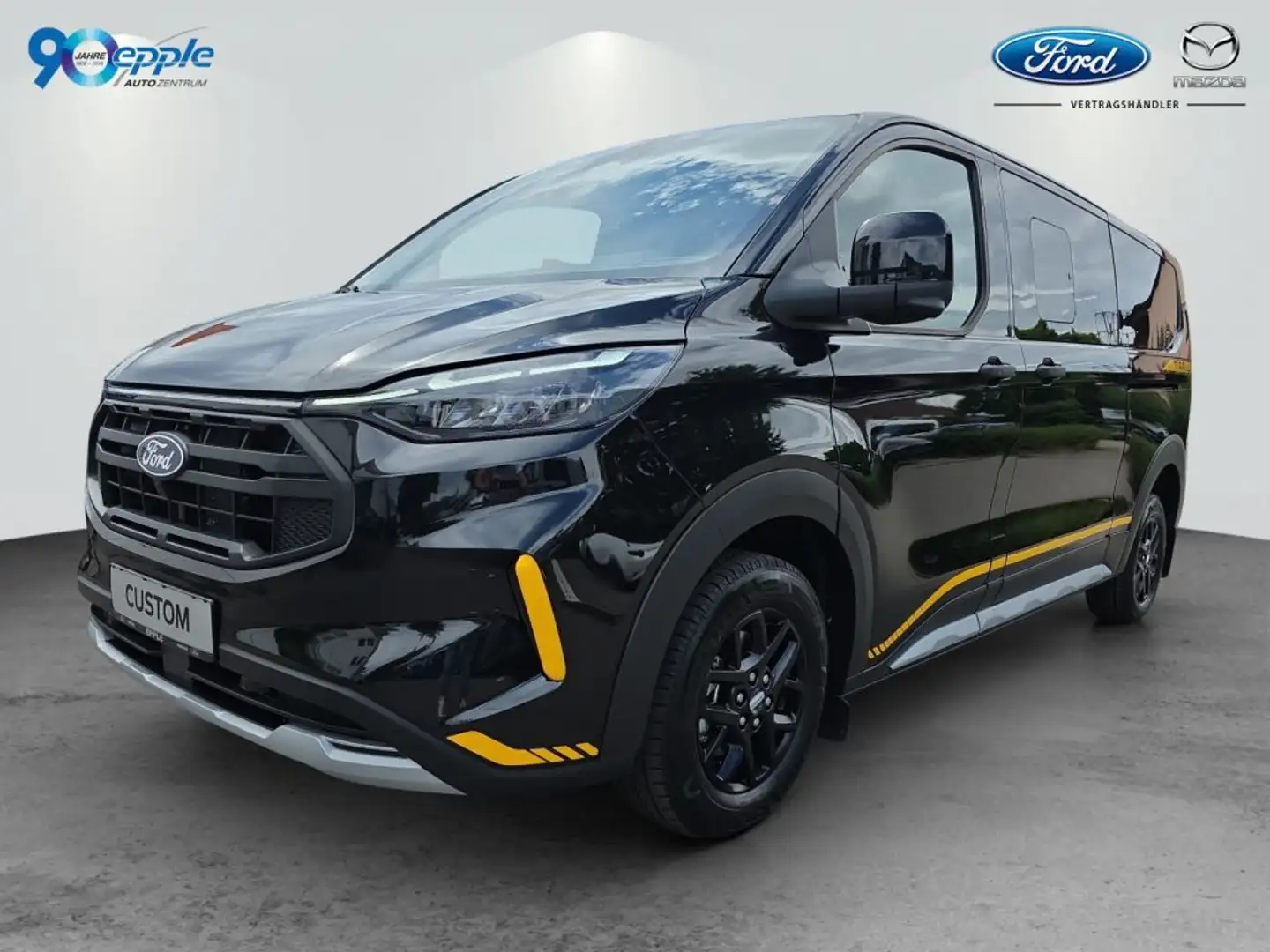 Ford Transit Custom 320 L2H1 PKW 4x4 Autm. Trail (V710/NXN) Schwarz - 1