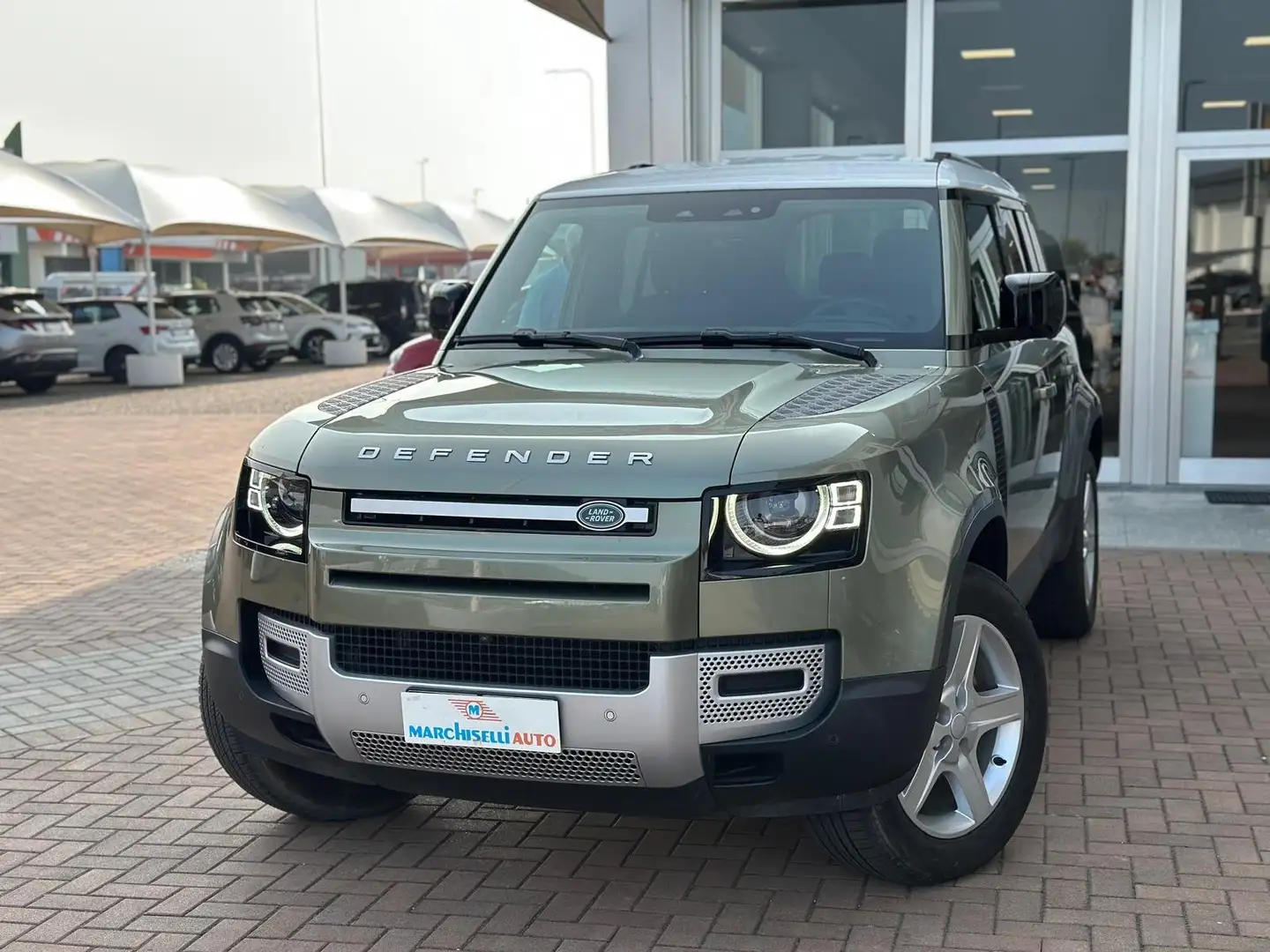 Land Rover Defender 110 3.0d i6 mhev SE awd 200cv AUTOCARRO PREZZO+IVA Verde - 1