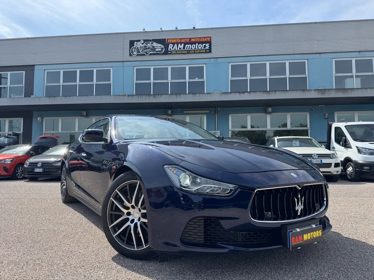 Maserati Ghibli Ghibli 3.0 V6 ds 250cv auto Bleu - 1