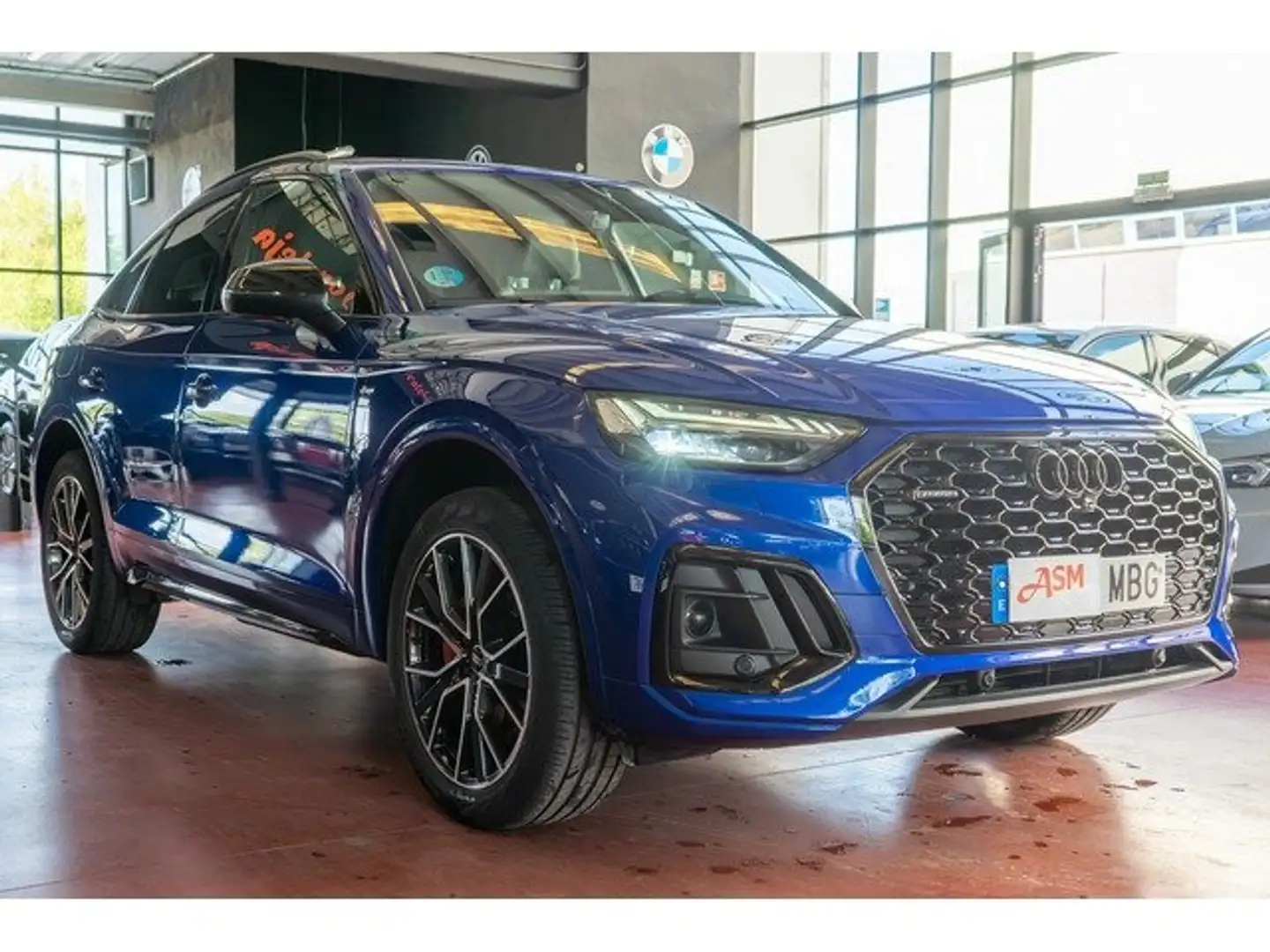 Audi Q5 Sportback 40 TDI quattro-ultra Black line S tronic Azul - 2