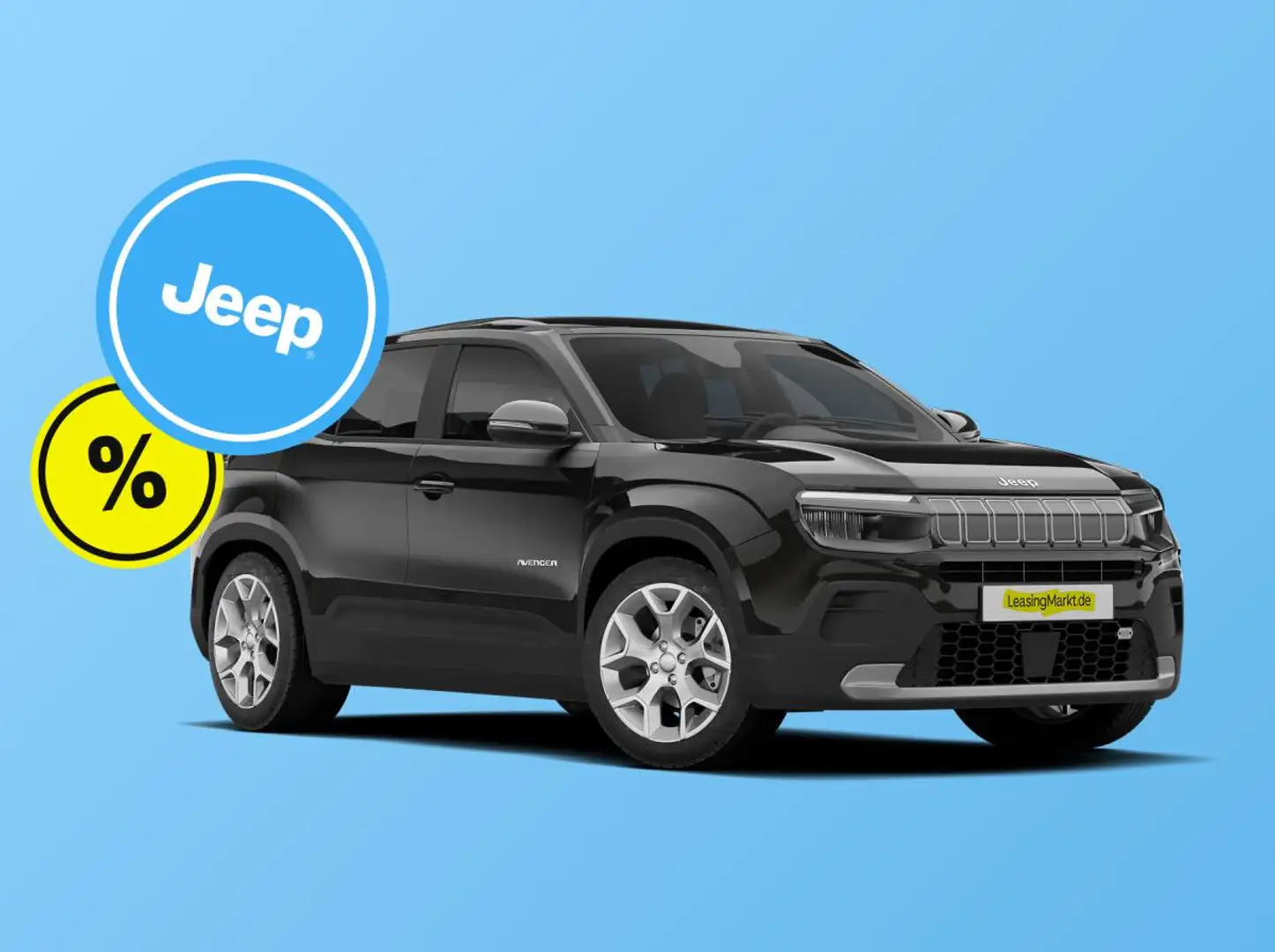 Jeep Avenger Schnell verfügbar, Kamera, Sitzheizung Weiß - 1