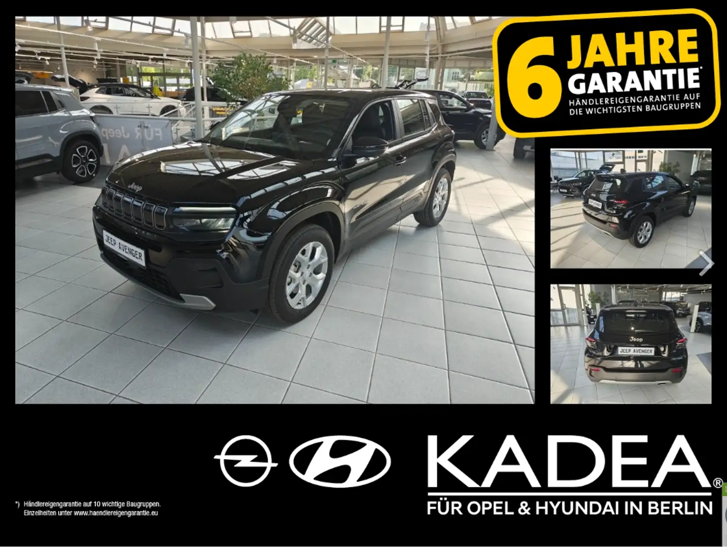 Jeep Avenger Schnell verfügbar, Kamera, Sitzheizung Weiß - 2