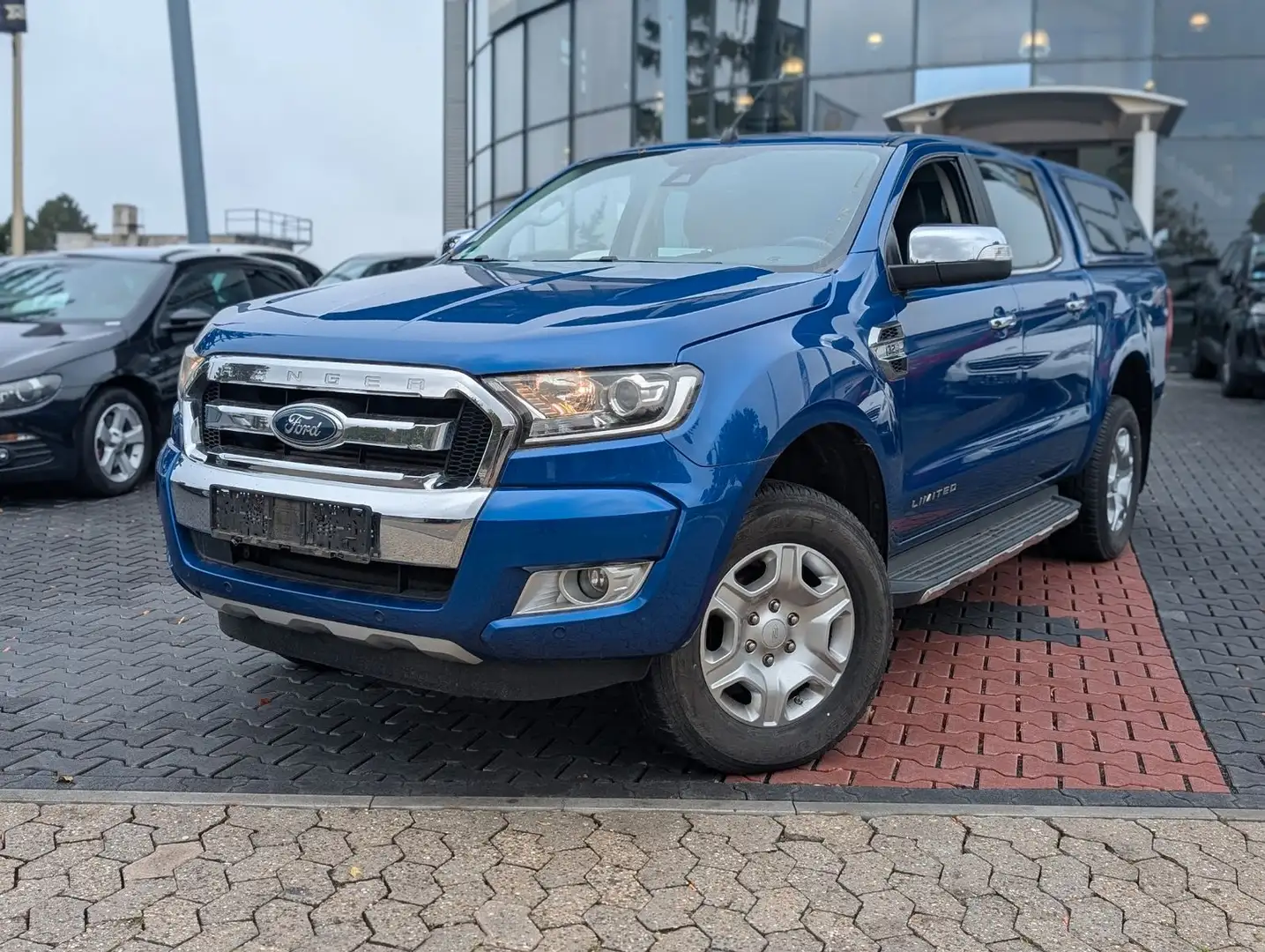 Ford Ranger Limited DoKa 4x4 1 Hand. RFK.Standheizung Bleu - 2