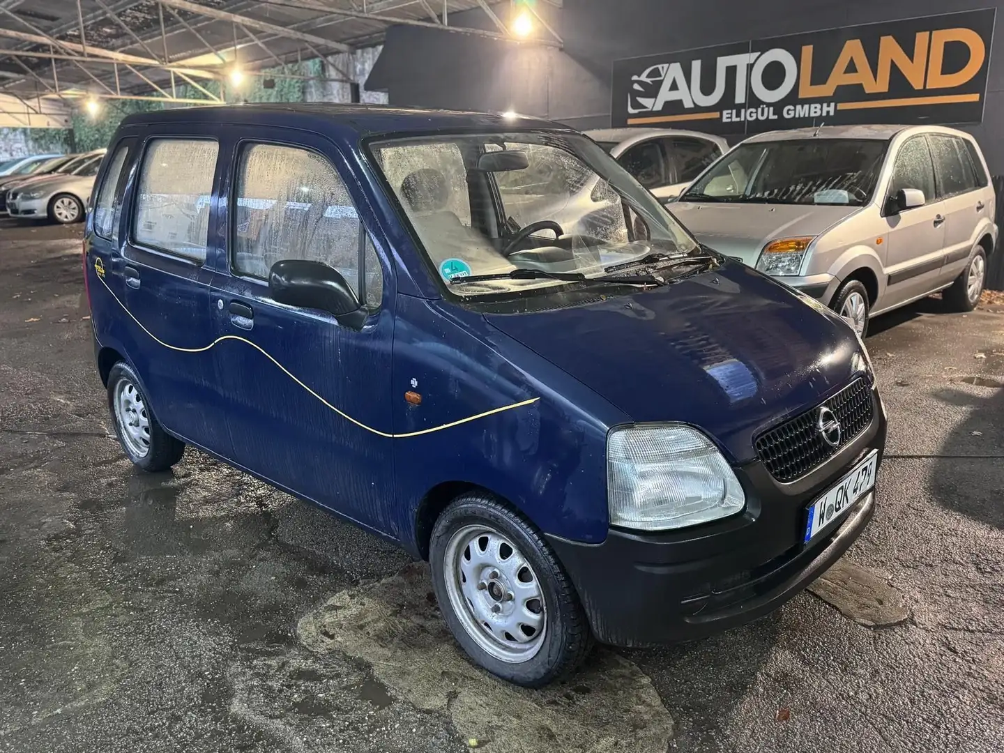 Opel Agila 1.0l*NUR 139Tkm*TÜV 03/2027* Blau - 1