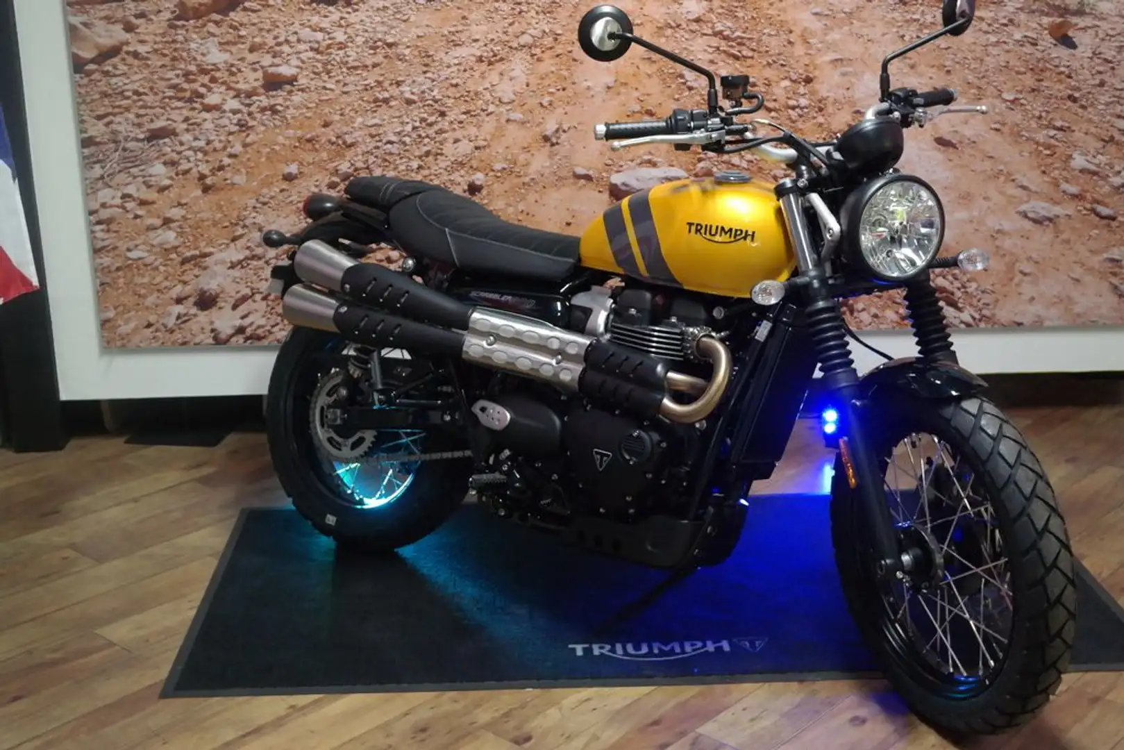 Triumph Scrambler 900  LIEFERBAR Jaune - 2