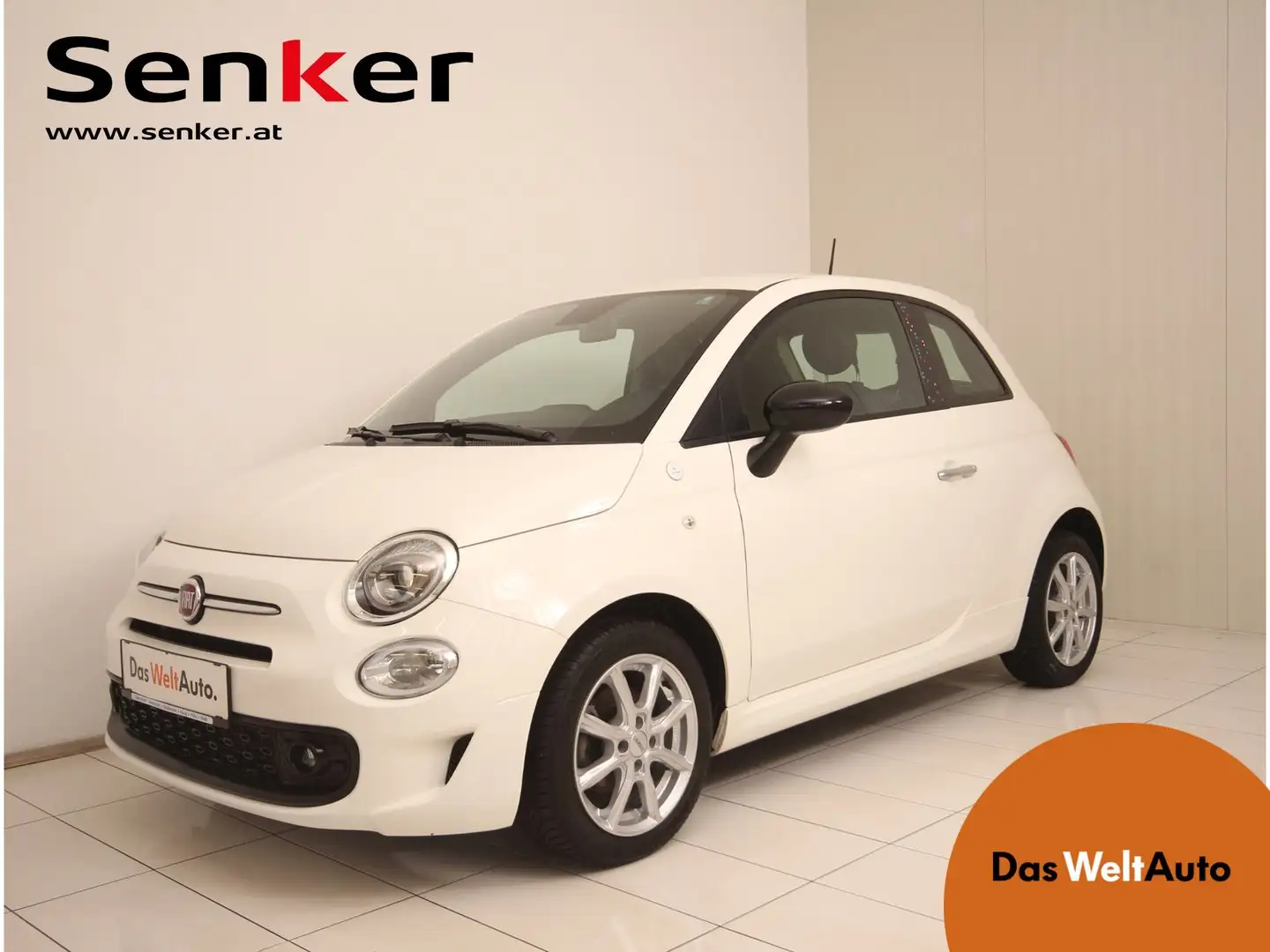 Fiat 500 Lim. Google Weiß - 1