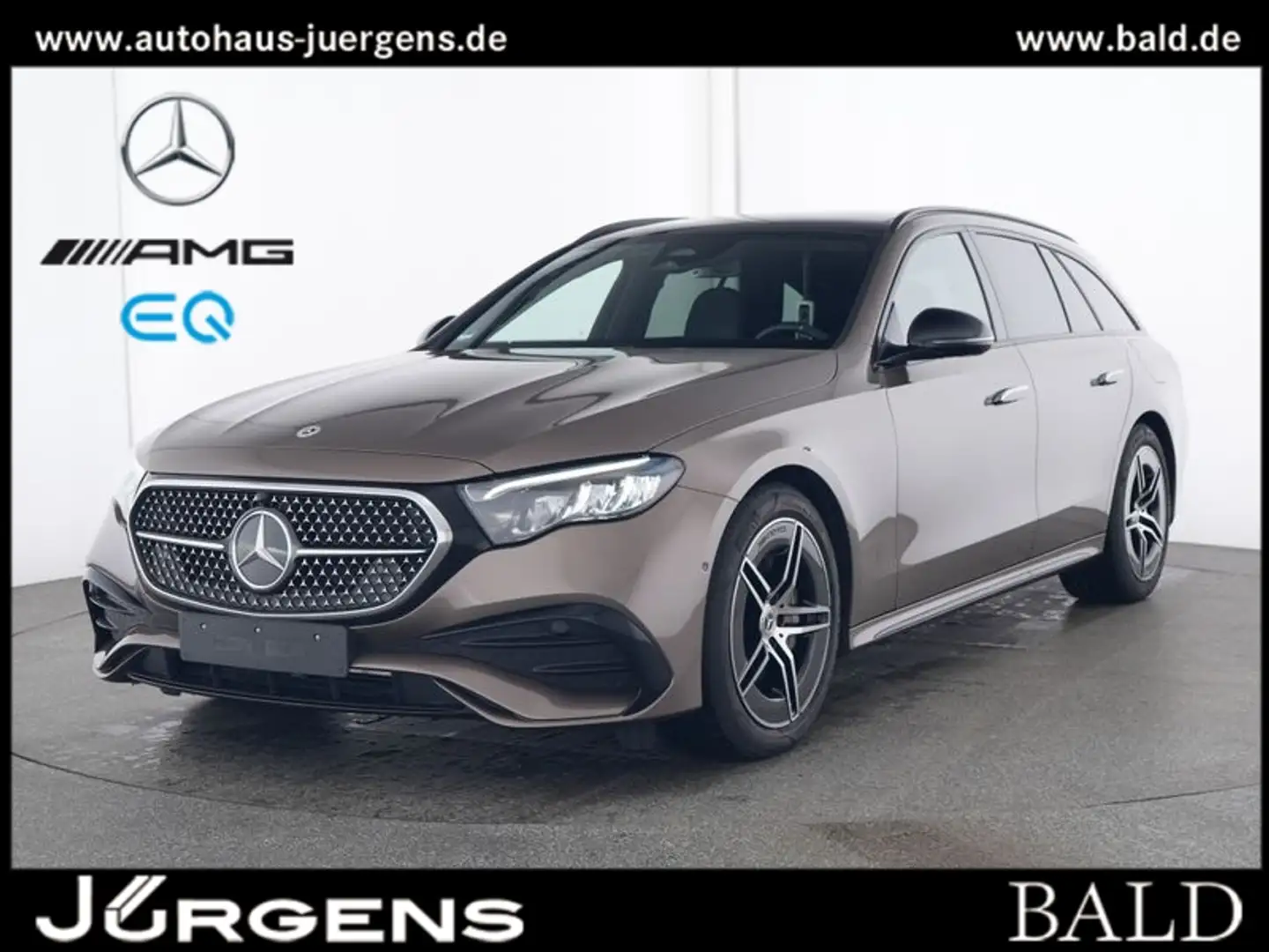 Mercedes-Benz E 300 de 4M T AMG-Sport/LED/Cam/Pano/AHK/Night Brown - 2