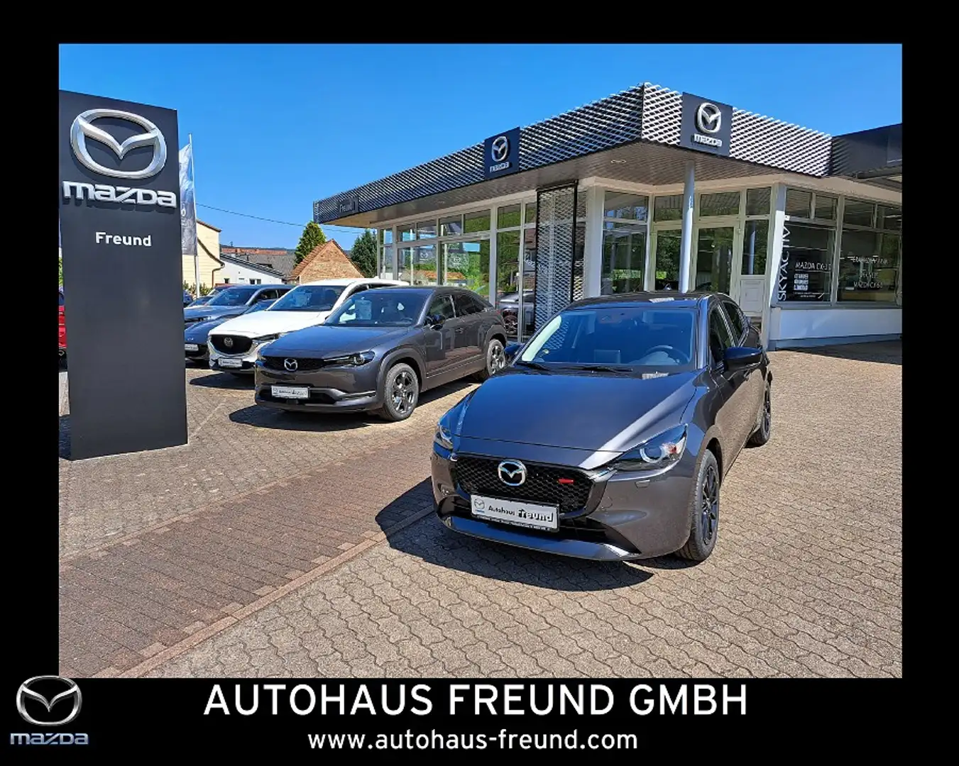 Mazda 2 1.5L e-SKYACTIV G 90ps HOMURA Grau - 1