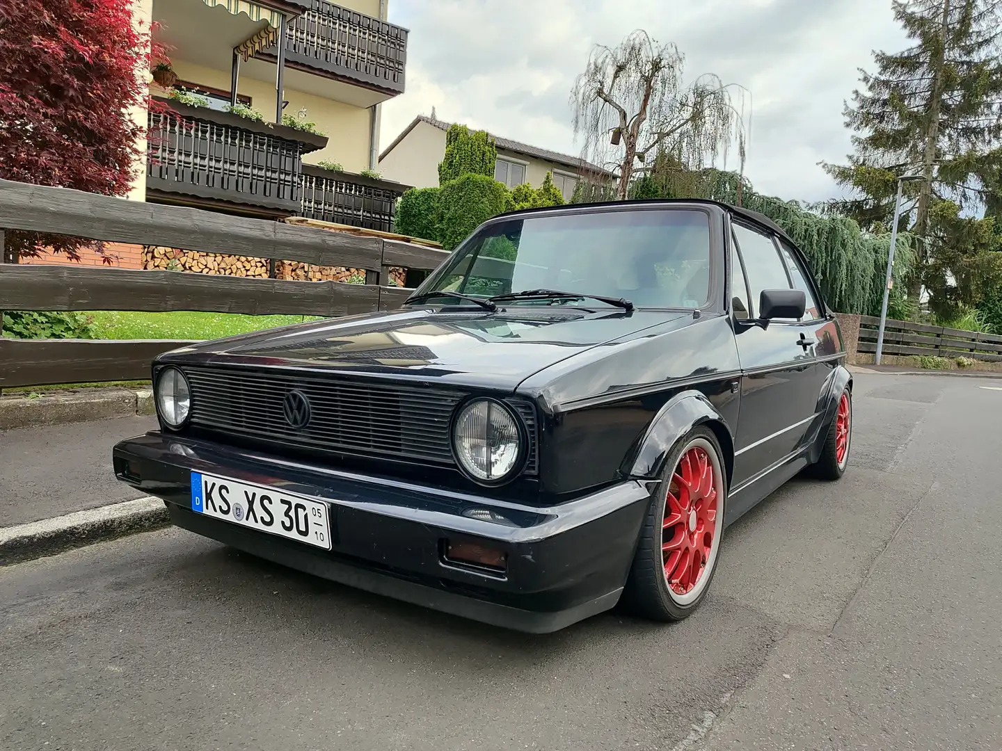 Volkswagen Golf Cabriolet Golf Cabrio Negru - 1