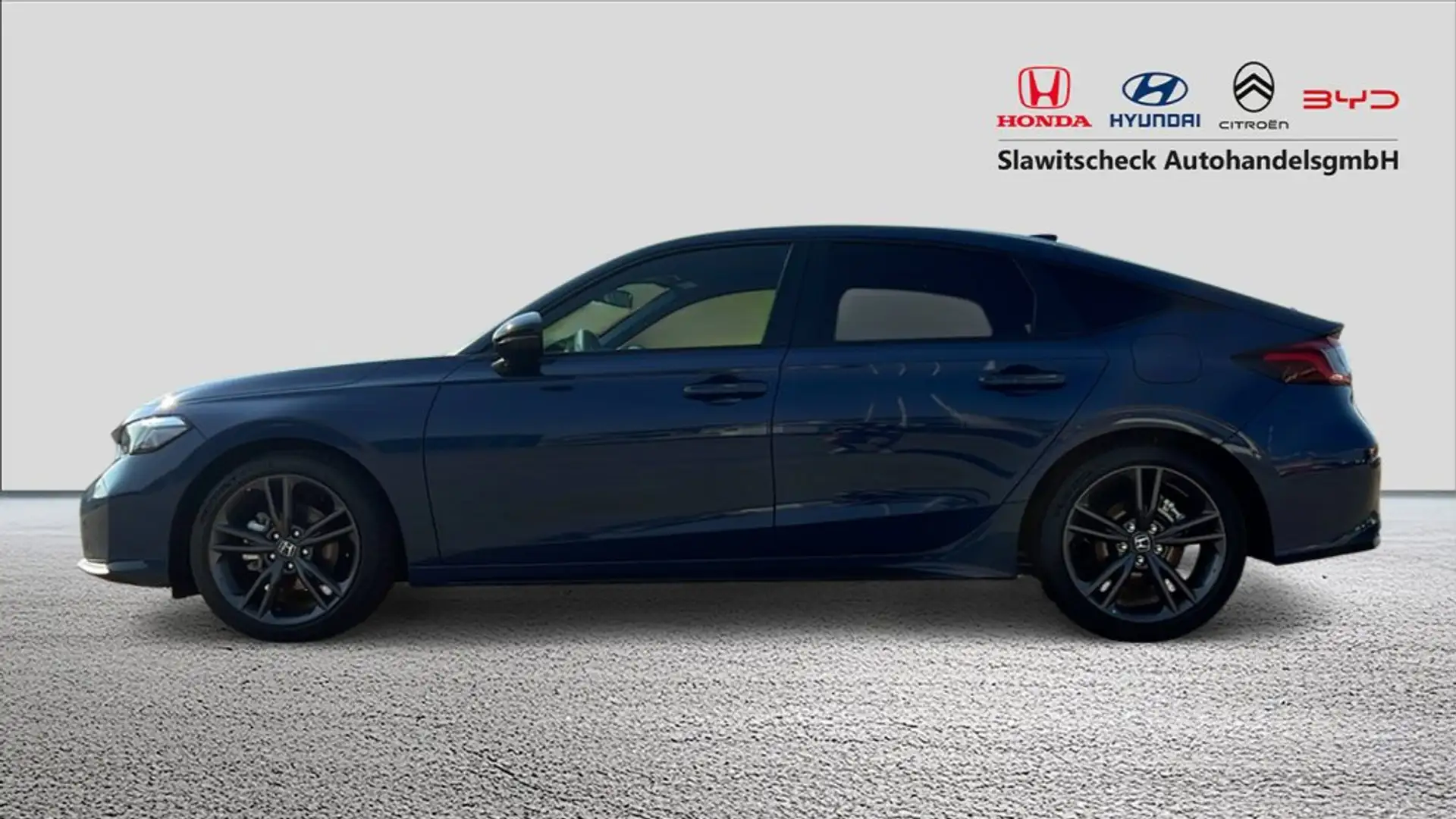 Honda Civic e:HEV 2.0 eCVT Sport Blau - 2