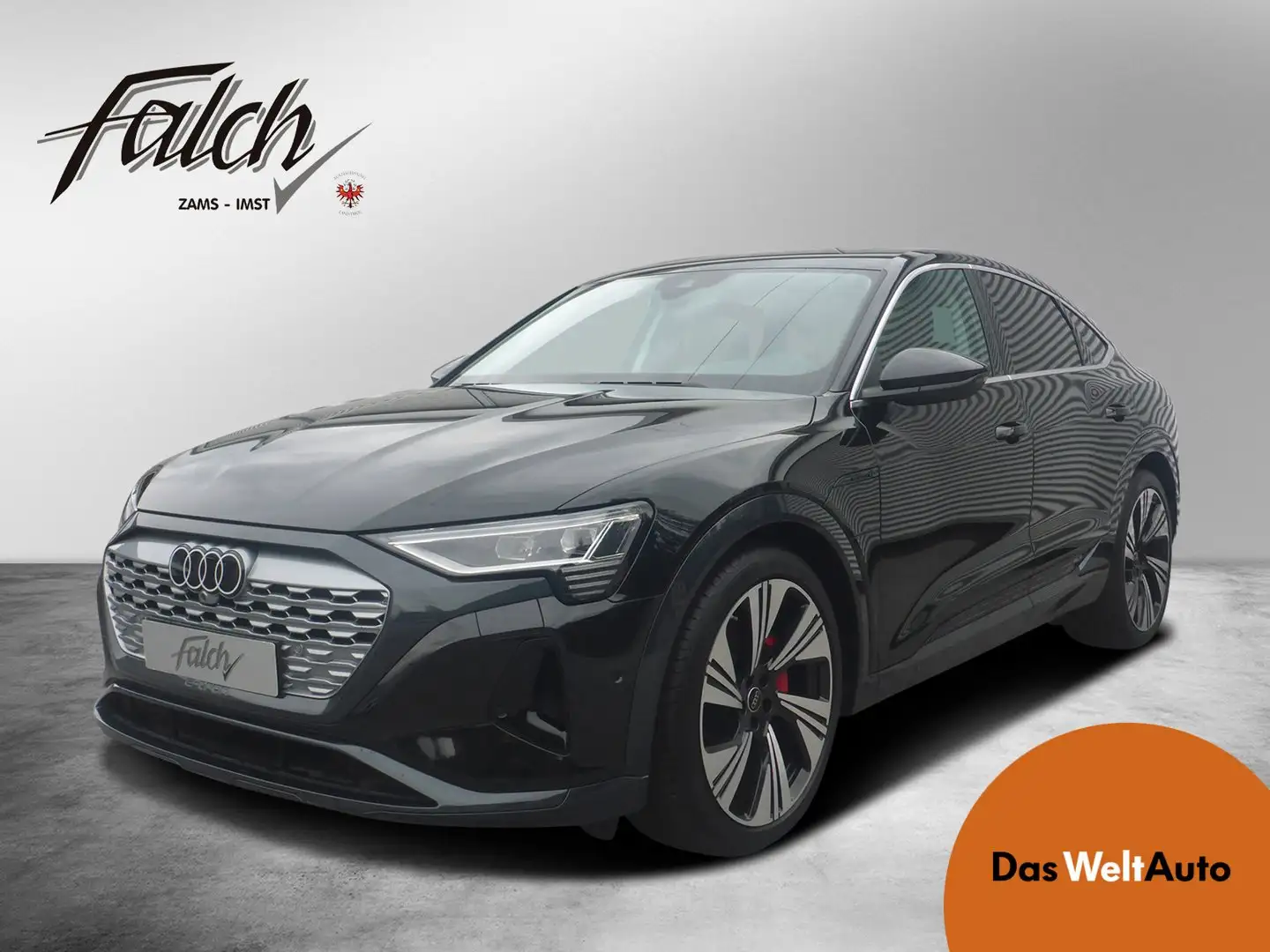 Audi Q8 55 e-tron quattro advanced Fekete - 1