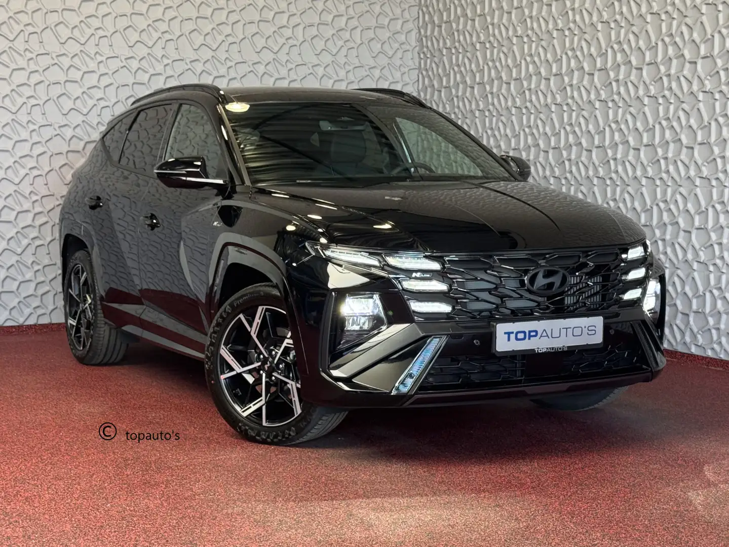 Hyundai TUCSON 1.6 T-GDI 160PK N-LINE 2025 NW MODEL 1510KG/TREKGE Zwart - 1