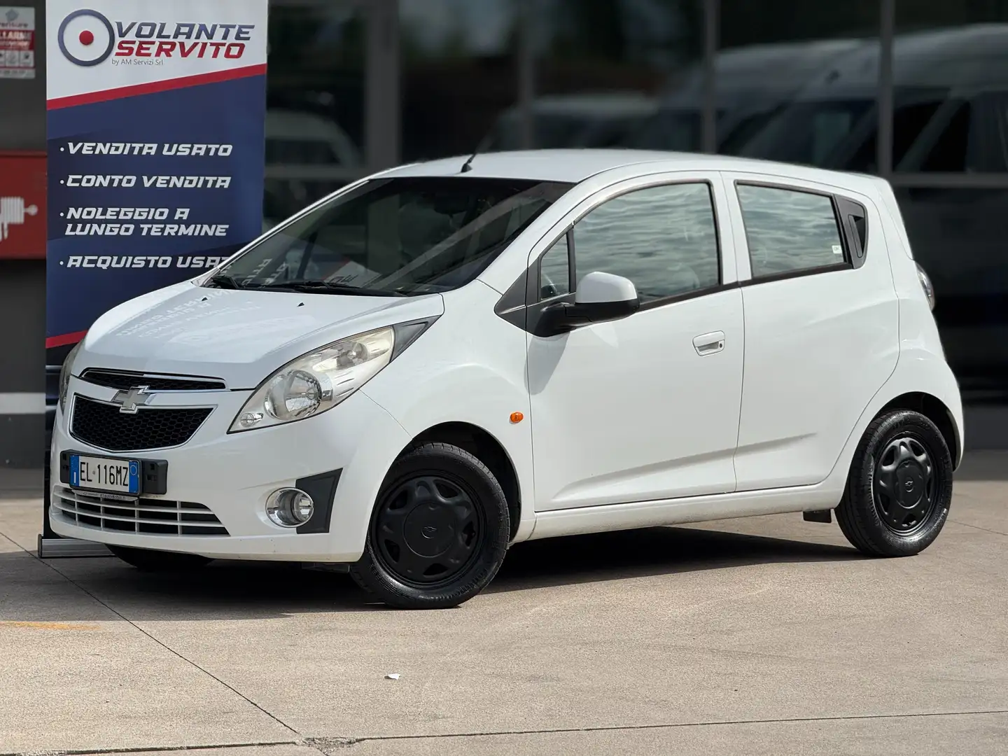 Chevrolet Spark 1.0 LS ecologic Gpl 5 PORTE UNICO PROPRIETARIO Bianco - 1