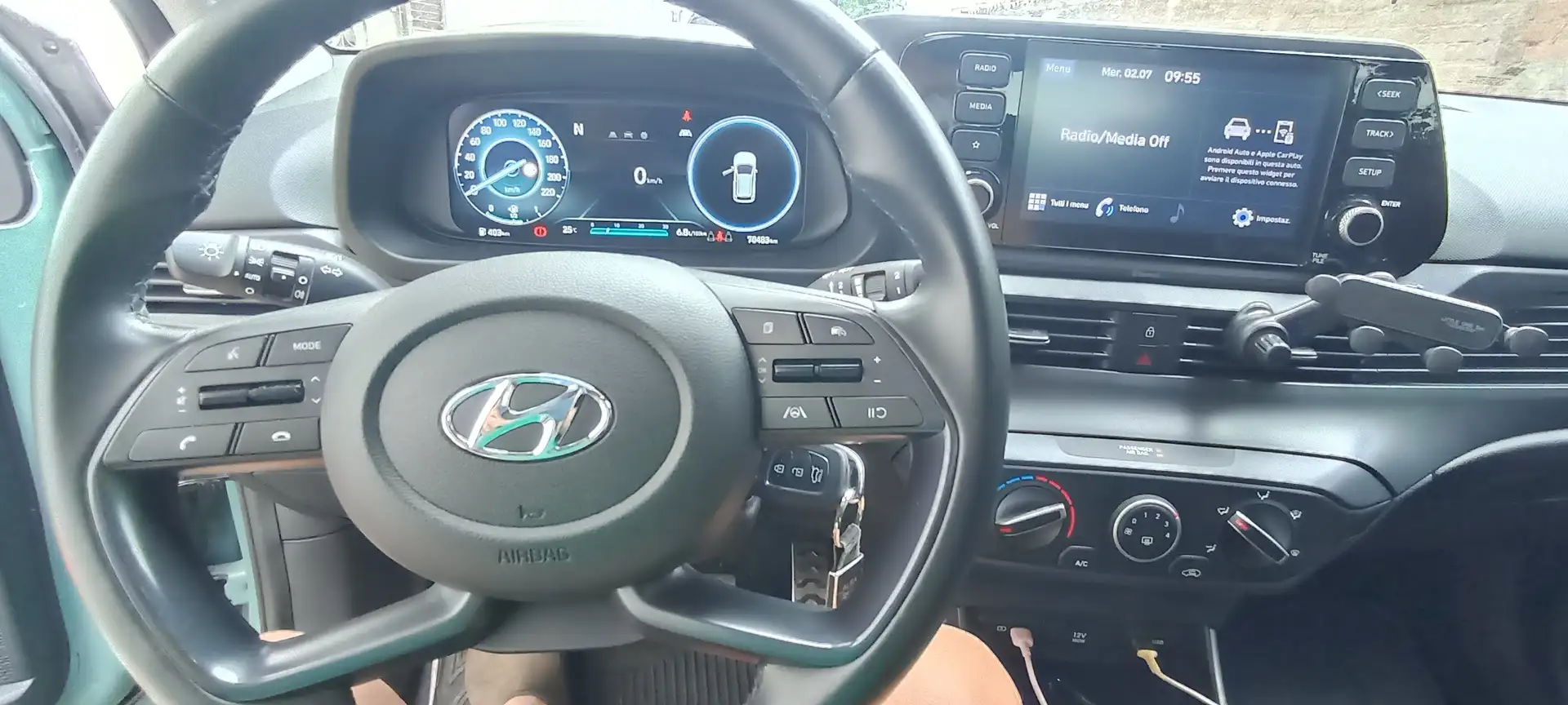 Hyundai BAYON Bayon1.0 t-gdi 48V Xline imt Verde - 1