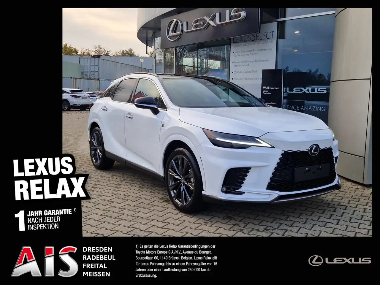 Lexus RX 350 h E-Four Sport Design Panoramadach