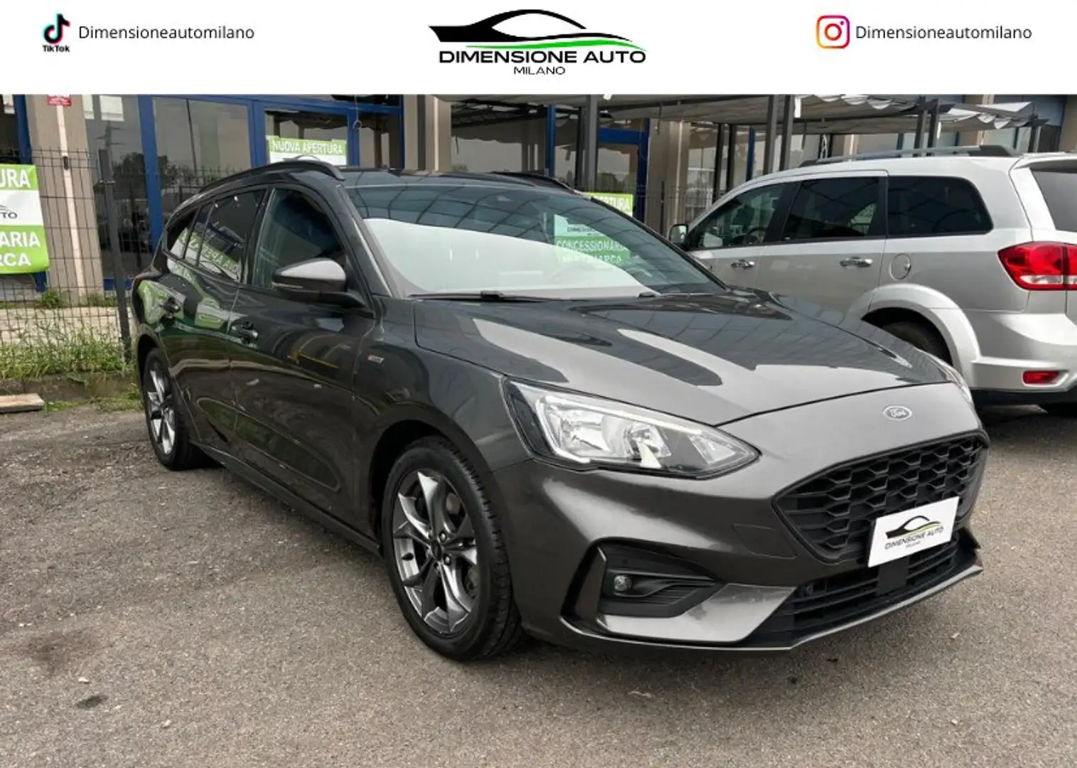 Ford Focus Focus V 2018 SW 1.0 ecoboost ST-Line Gris - 1