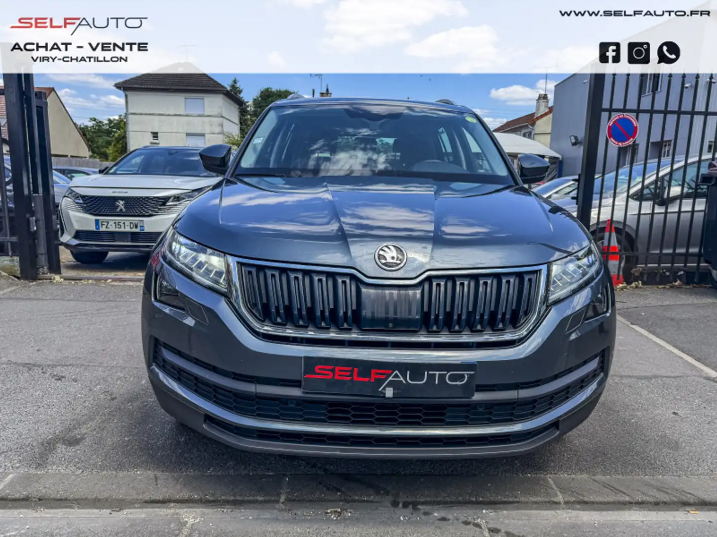 Skoda Kodiaq 2.0 TDI 150 SCR STYLE DSG 7 PLACES Gris - 2
