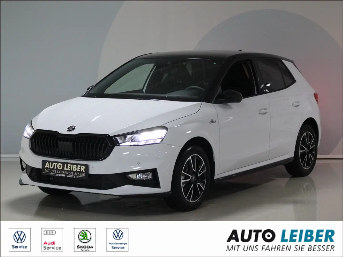 Skoda Fabia 1.0 TSI Monte Carlo LED/APP/CAM Bluetooth Blanco - 1