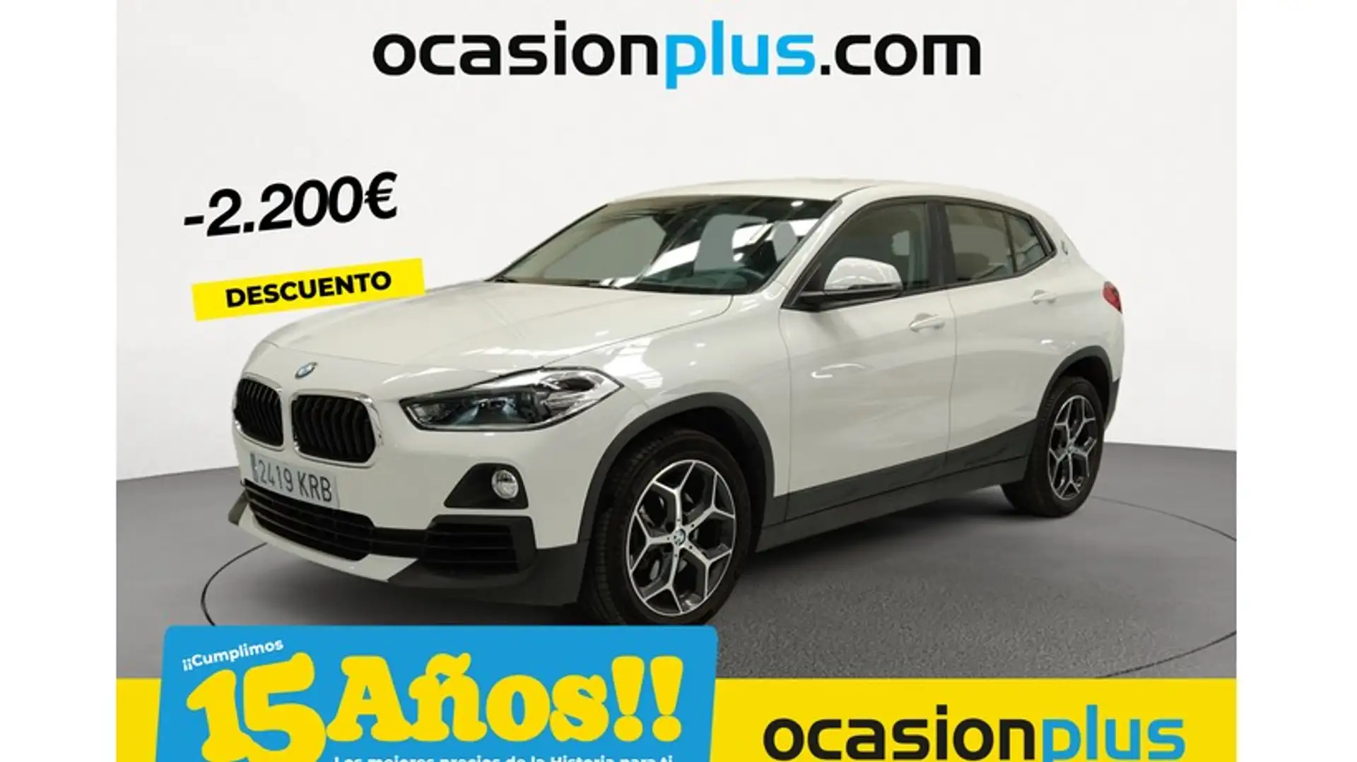 BMW X2 sDrive 18iA Blanc - 1