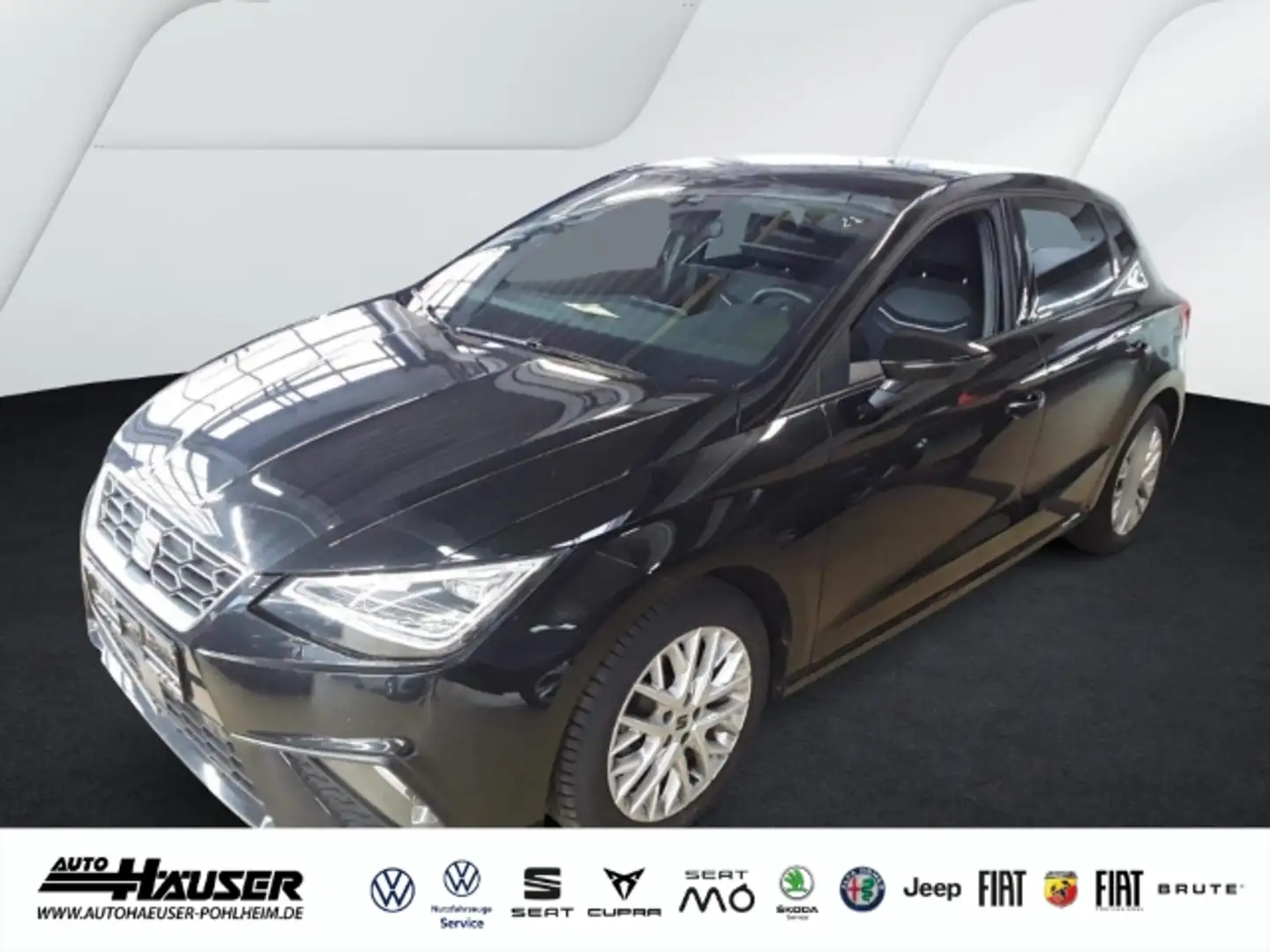 SEAT Ibiza "OHNE ANZAHLUNG" FR 1.0 TSI DSG NAVI KAMERA ACC LE Schwarz - 1