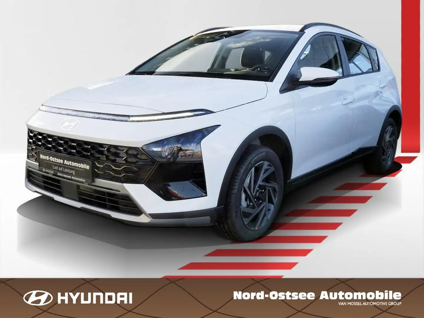 Hyundai BAYON Trend KomfortP CarPlay Navi Kamera SHZ LHZ Blanc - 1