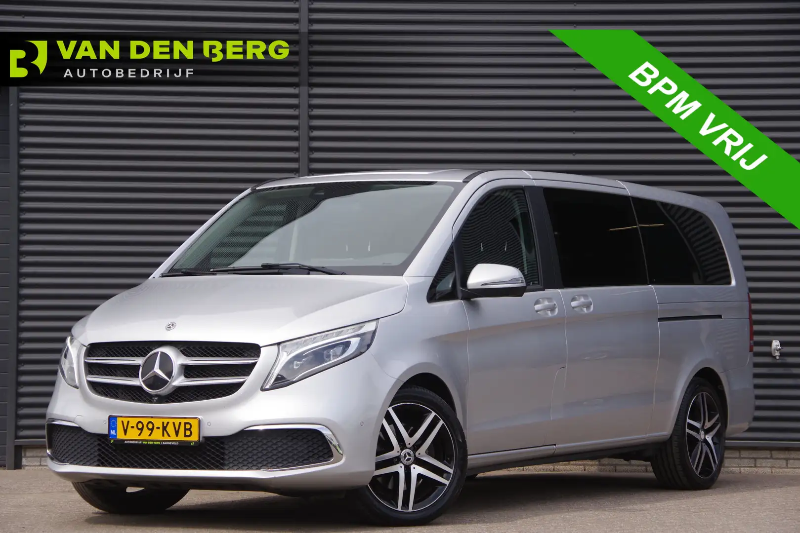 Mercedes-Benz V 300 300d 4-MATIC XL DC-5P, AUT. LED, LEDER, MEMORY, 2X Grijs - 1