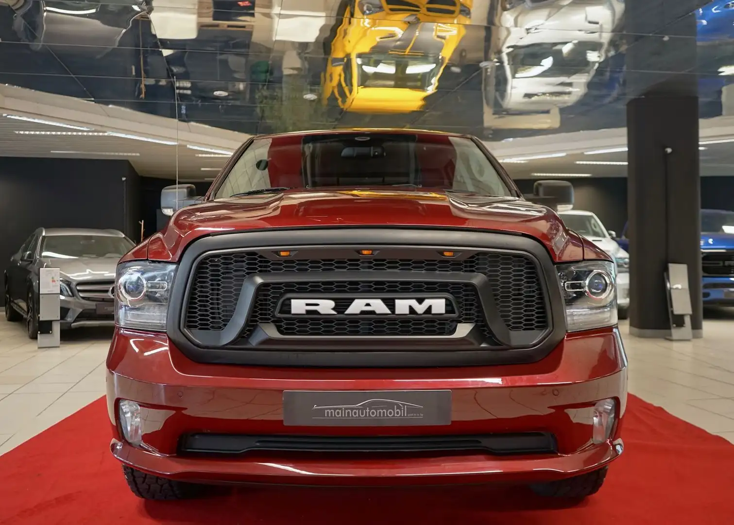 Dodge RAM 4x4 5.7l HEMI v8 CrewCab LongBed AHK Kırmızı - 1