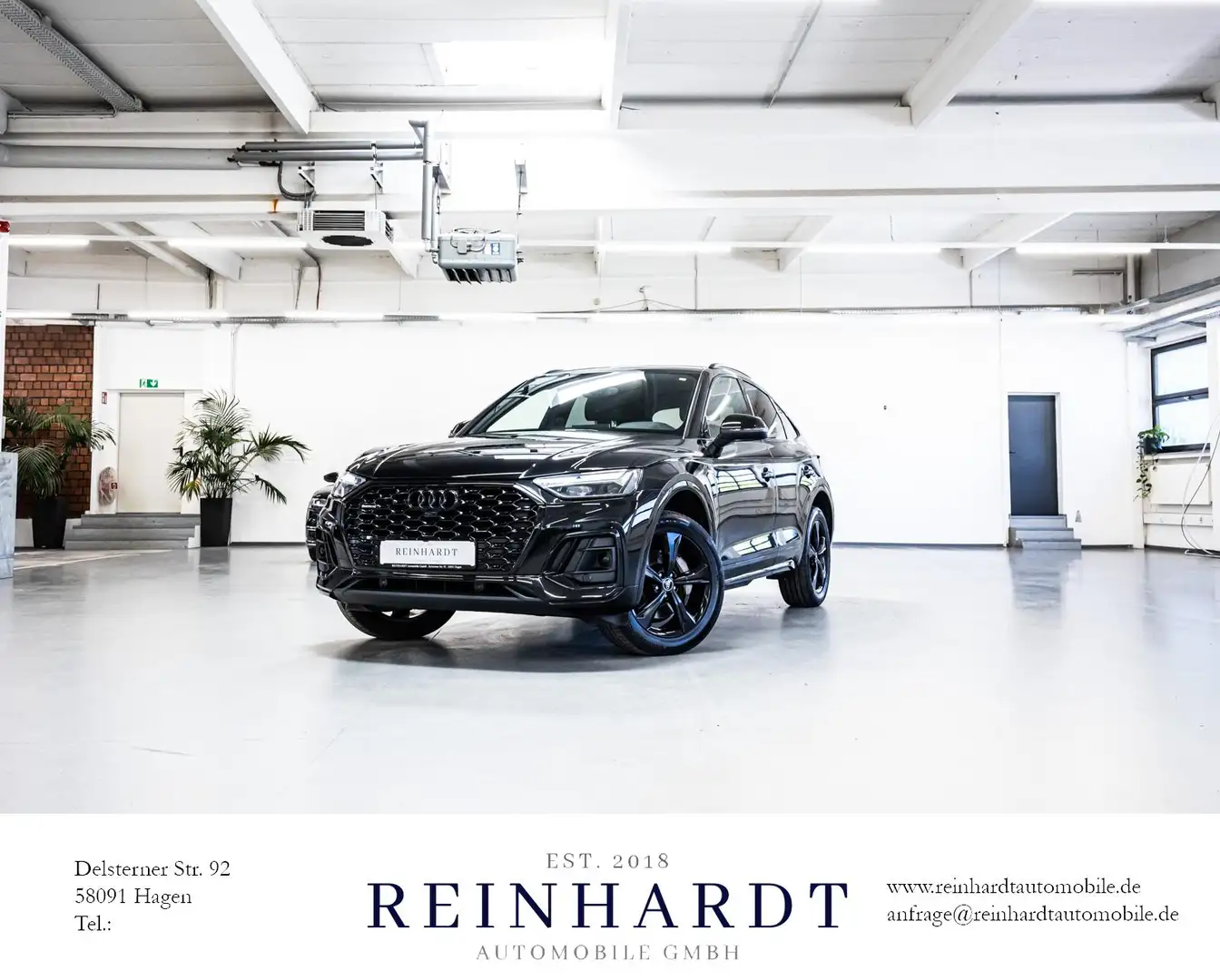 Audi Q5 SPORTBACK 50TDi Q S LINE/BLACK/ACC/PANO/KAM. Noir - 1